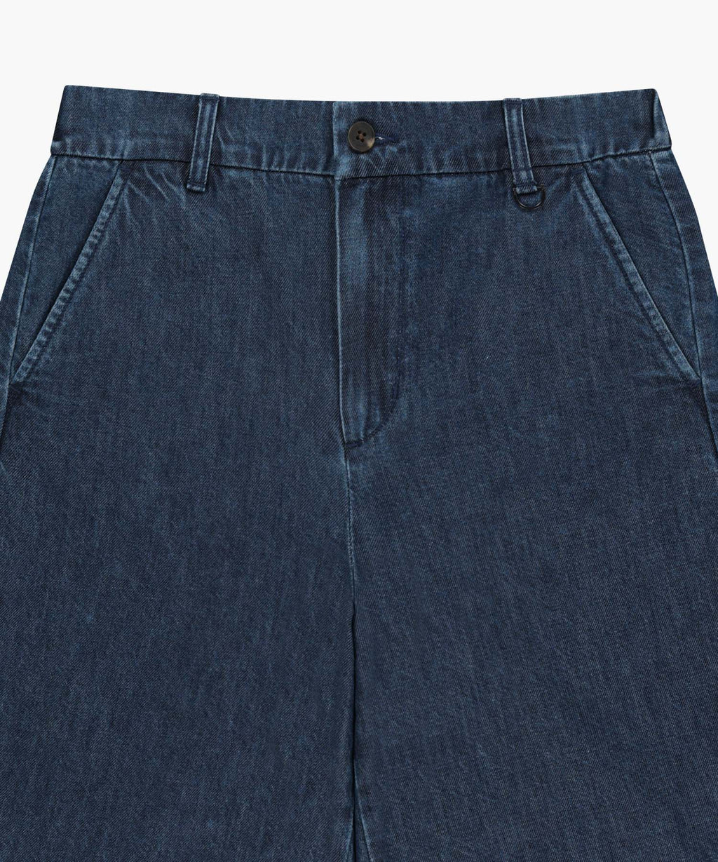 Marithe & Francois Girbaud - Marine Denim Easy Shorts (Blue) product image 8 | TRAB K-Fashion Australia