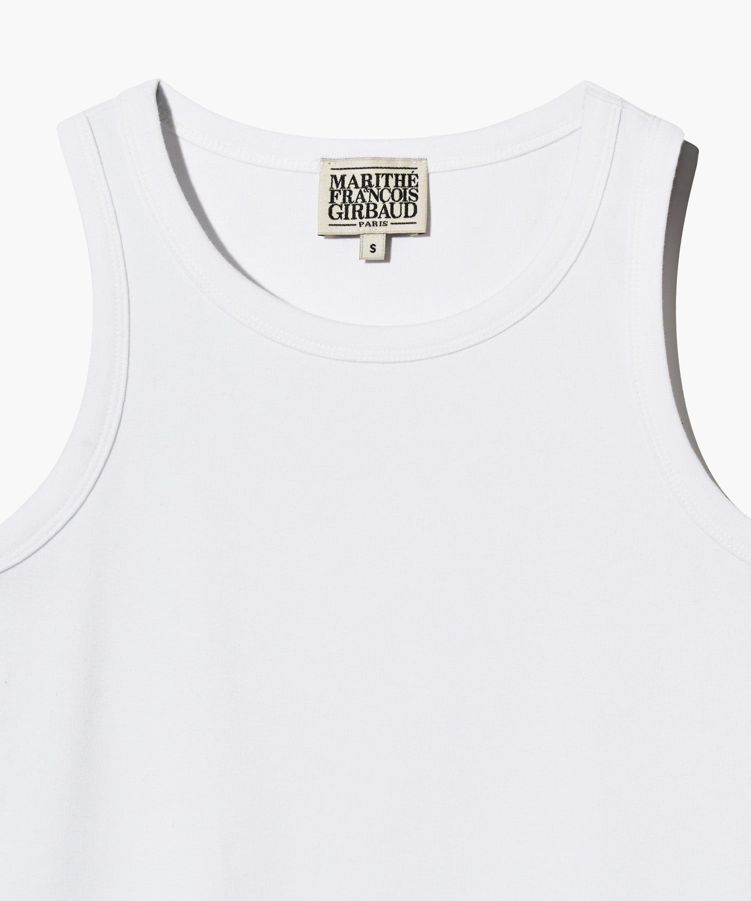 Marithe & Francois Girbaud - Basic Sleeveless (White) product image 8 | TRAB K-Fashion Australia