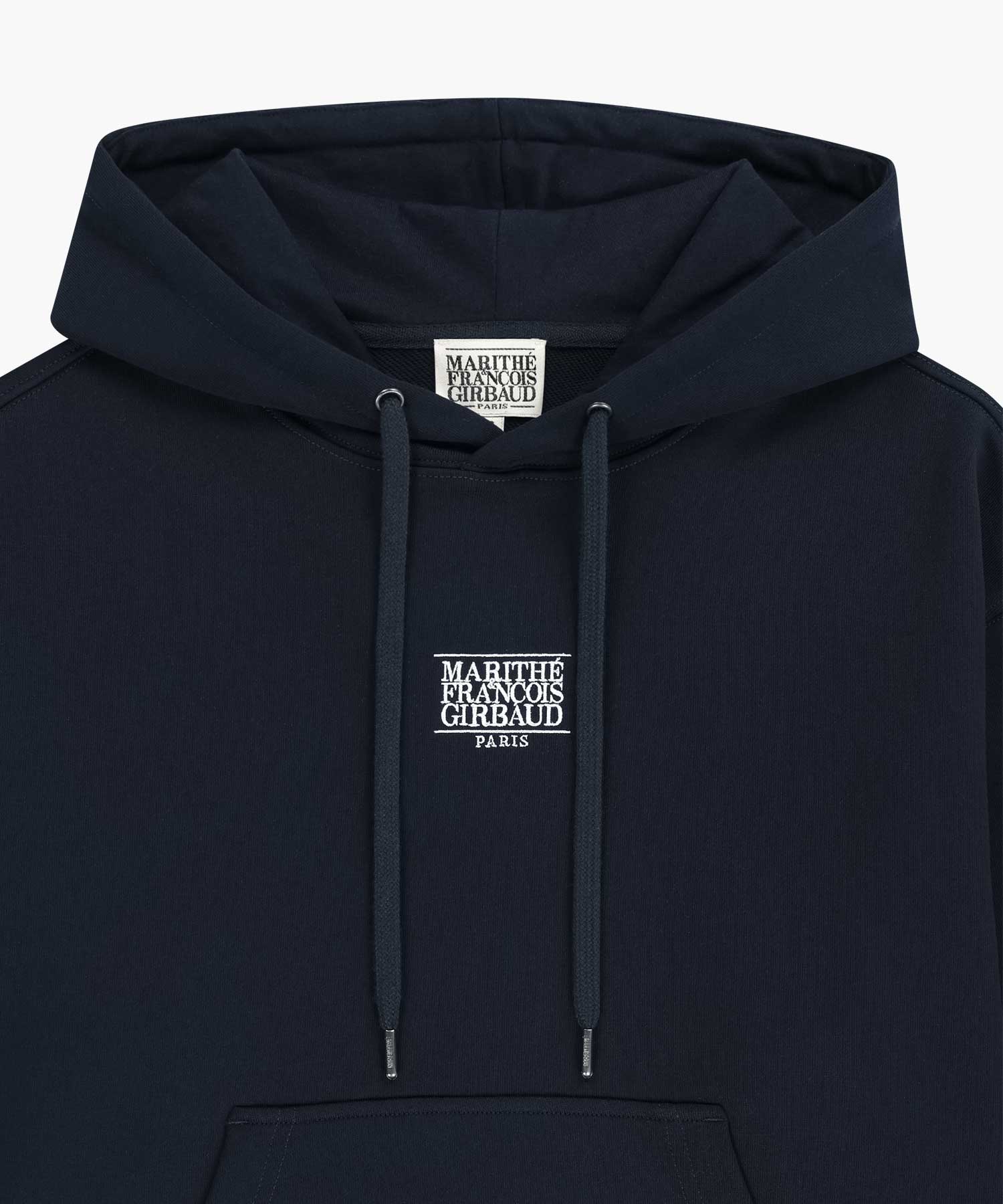 Marithe & Francois Girbaud - Small Classic Logo Hoodie (Navy) product image 8 | TRAB K-Fashion Australia
