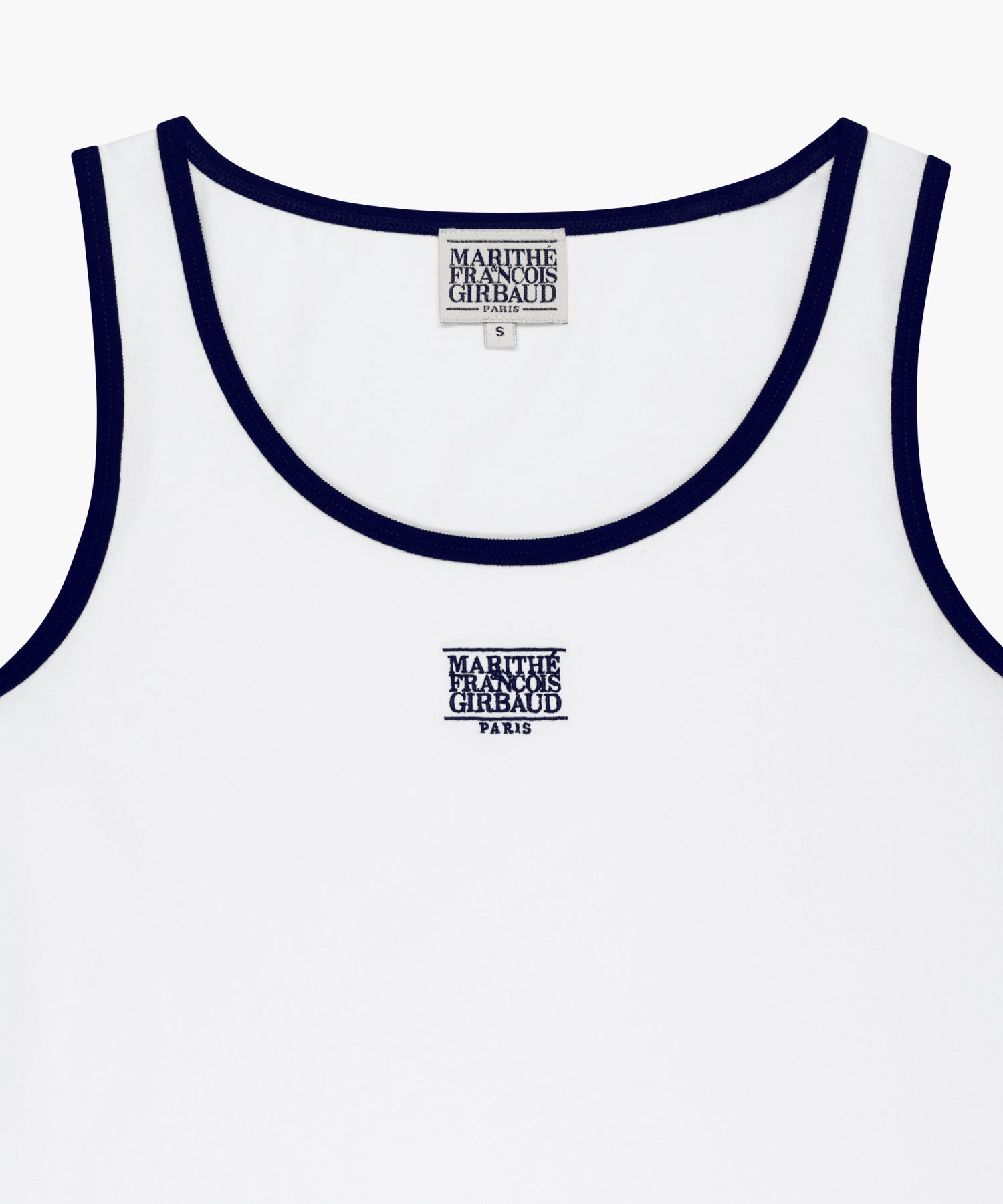 Marithe & Francois Girbaud - Small Classic Logo Sleeveless (White) product image 8 | TRAB K-Fashion Australia