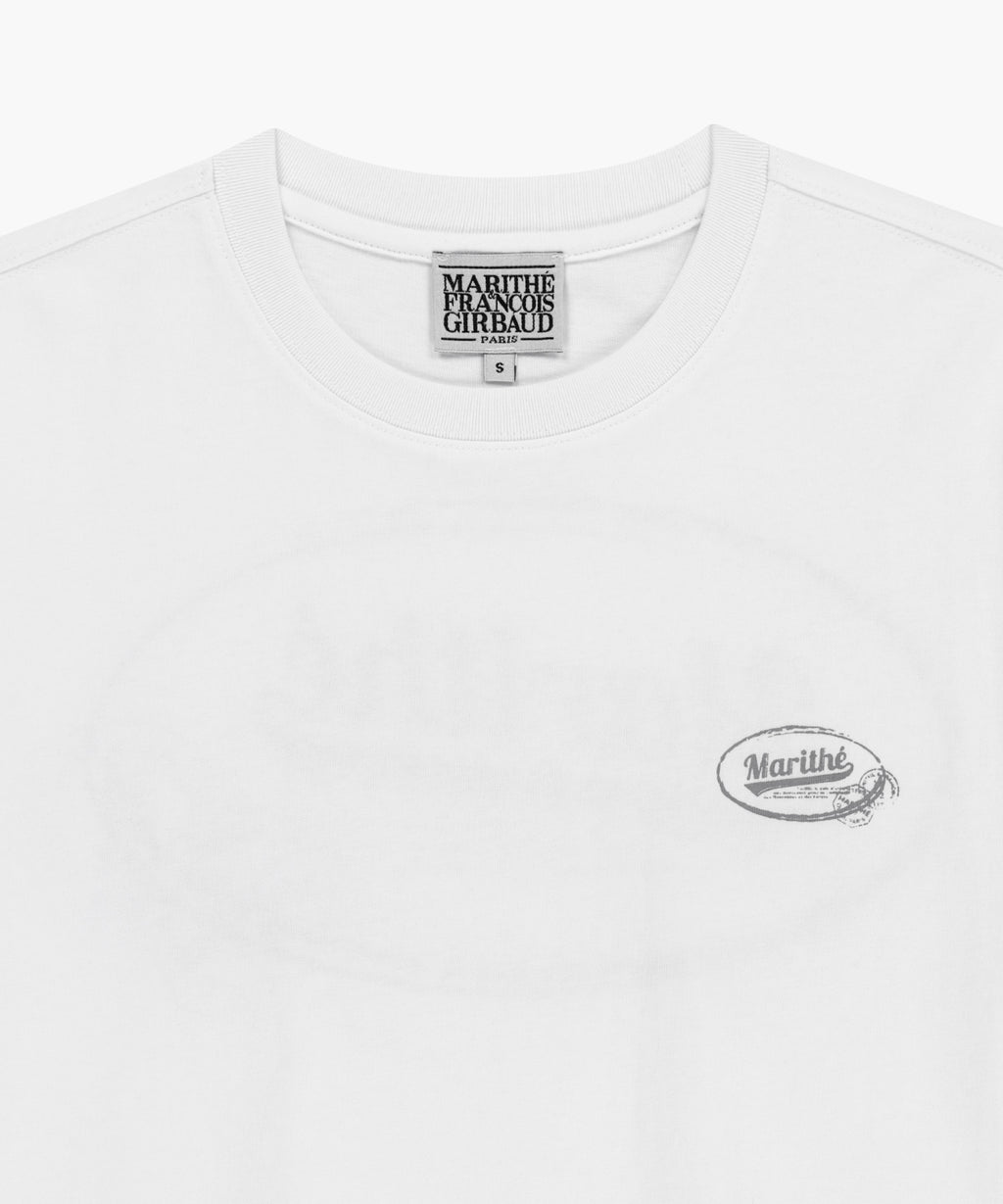 Marithe & Francois Girbaud - Vintage Logo Typo Tee (White) product image 8 | TRAB K-Fashion Australia