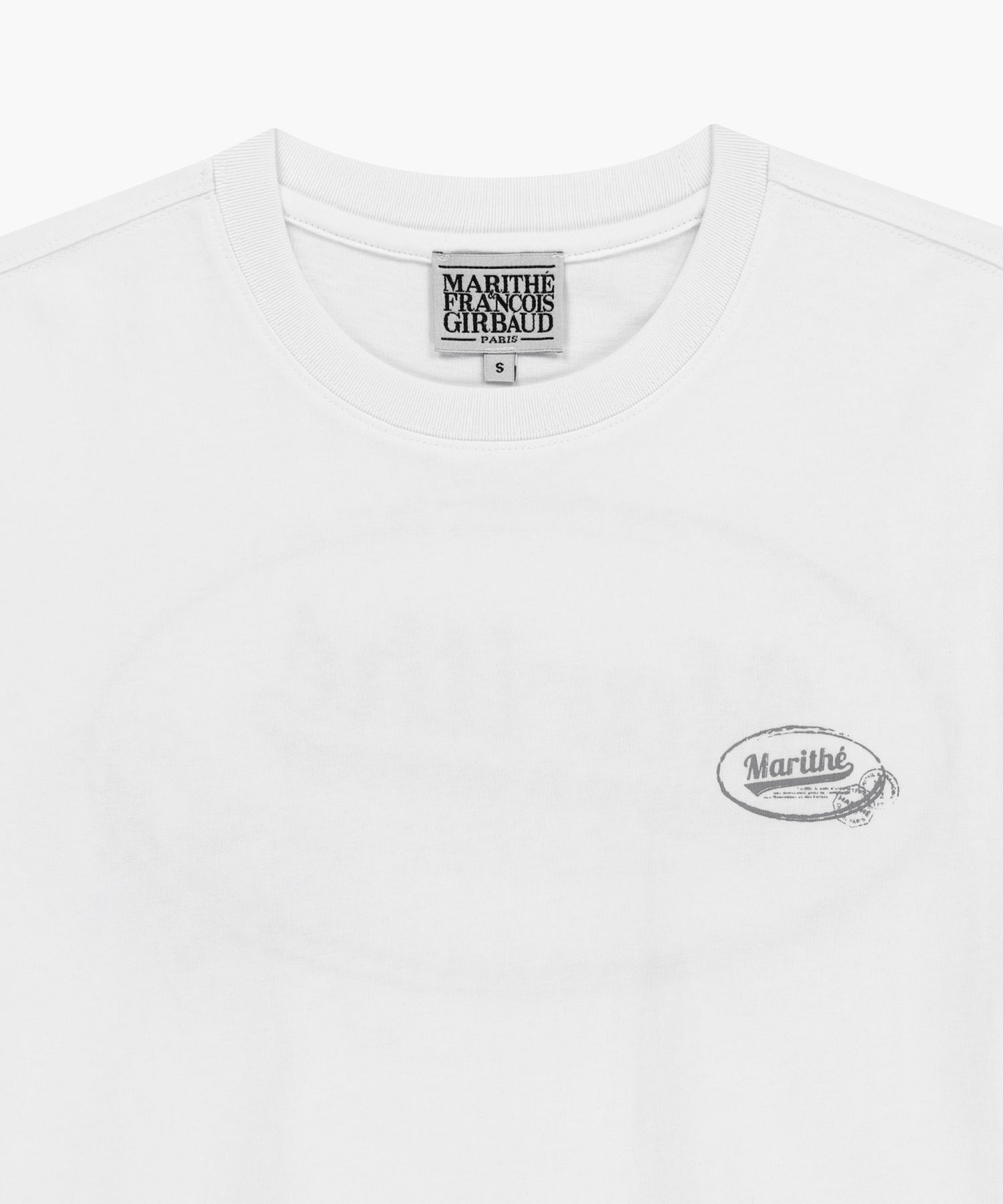 Marithe & Francois Girbaud - Vintage Logo Typo Tee (White) product image 8 | TRAB K-Fashion Australia