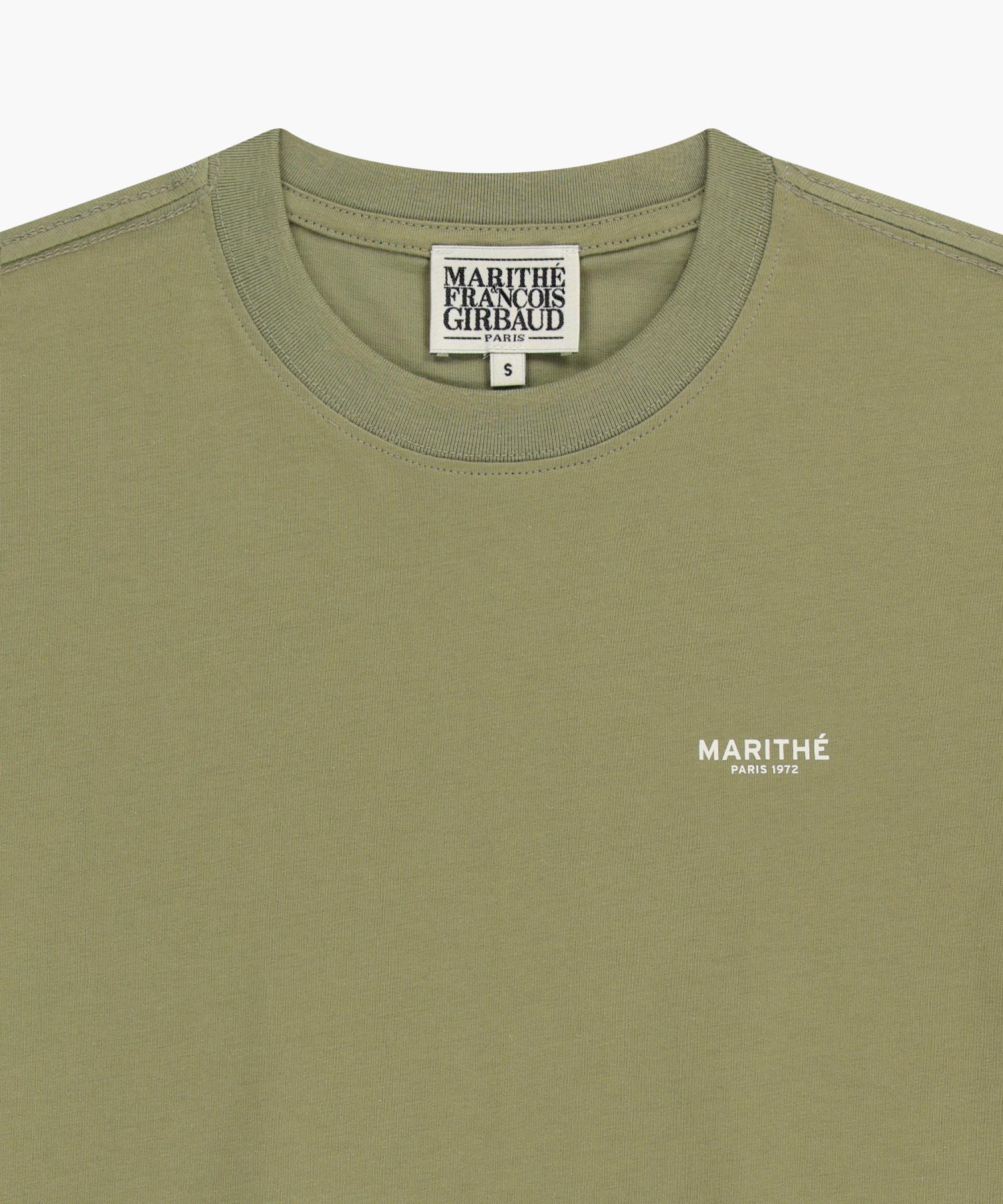 Marithe & Francois Girbaud - Small Regular Logo Tee (Khaki) product image 8 | TRAB K-Fashion Australia