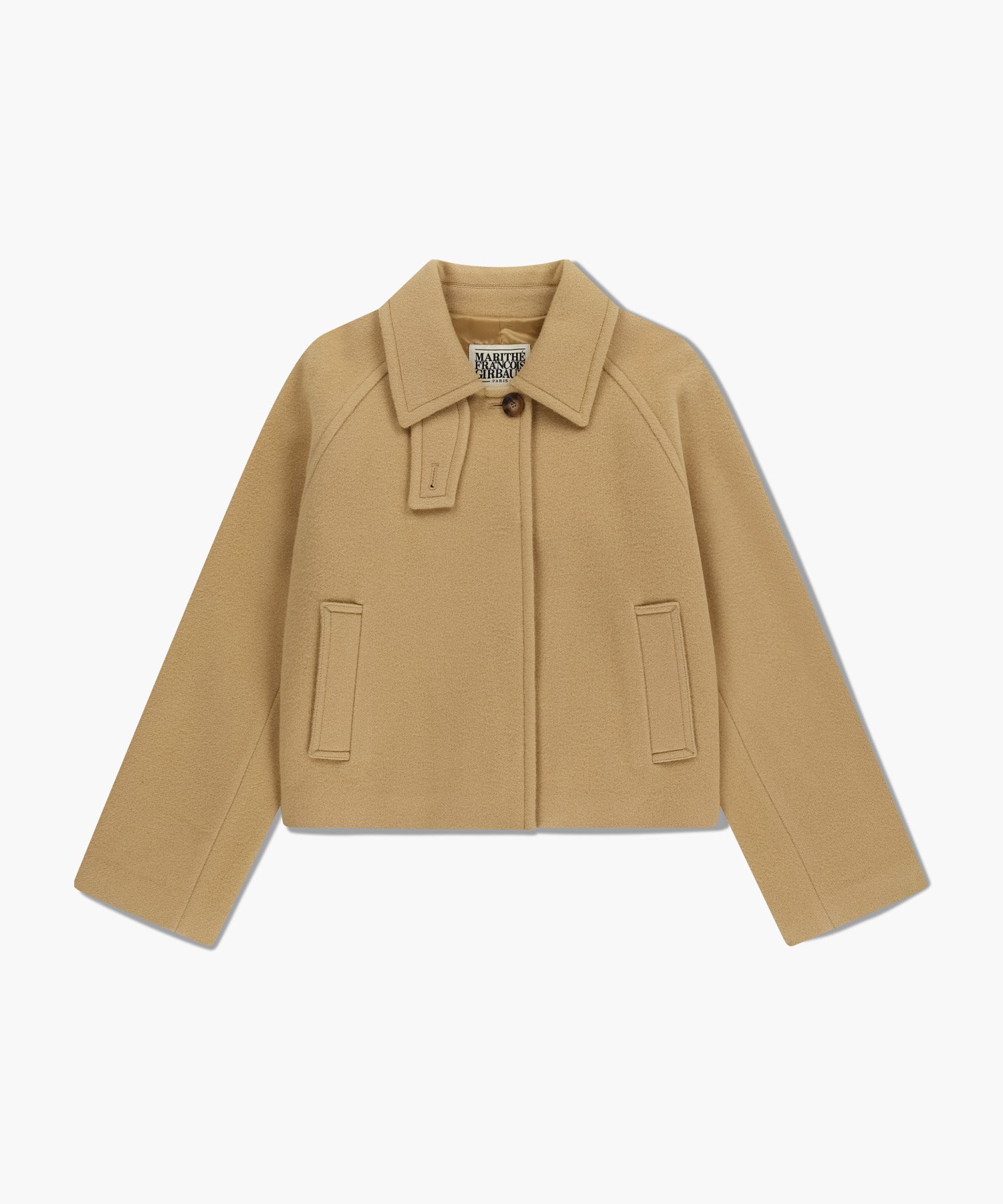 Marithe & Francois Girbaud - Oversized Crop Coat (Beige) product image 8 | TRAB K-Fashion Australia