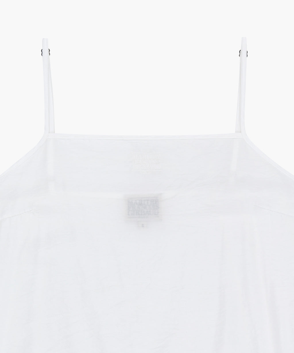 Marithe & Francois Girbaud - Shirring Sleeveless Dress (White) product image 8 | TRAB K-Fashion Australia