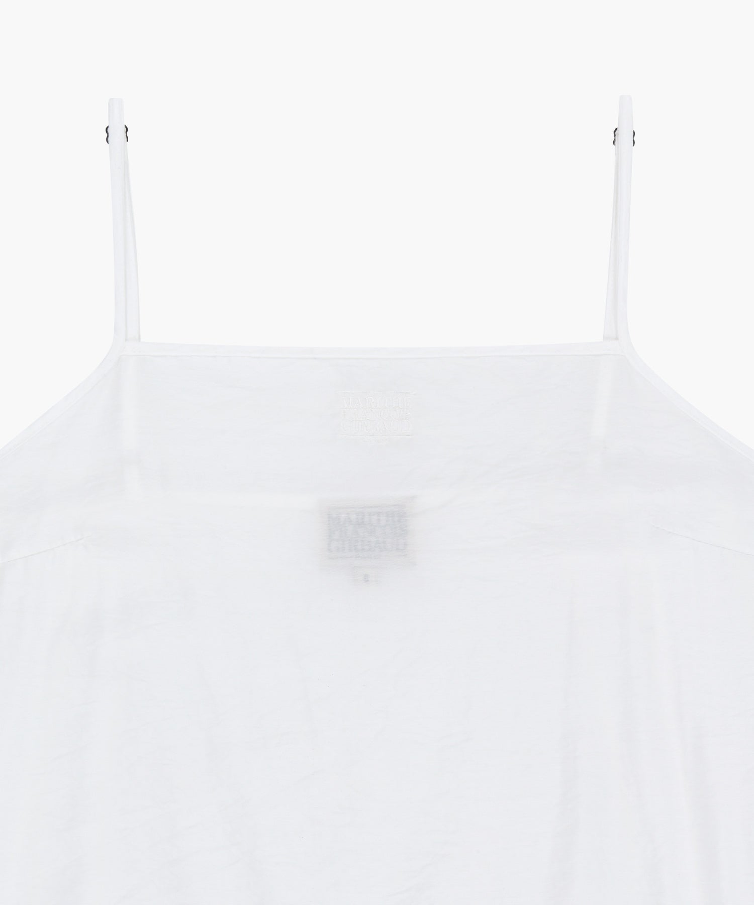 Marithe & Francois Girbaud - Shirring Sleeveless Dress (White) product image 8 | TRAB K-Fashion Australia