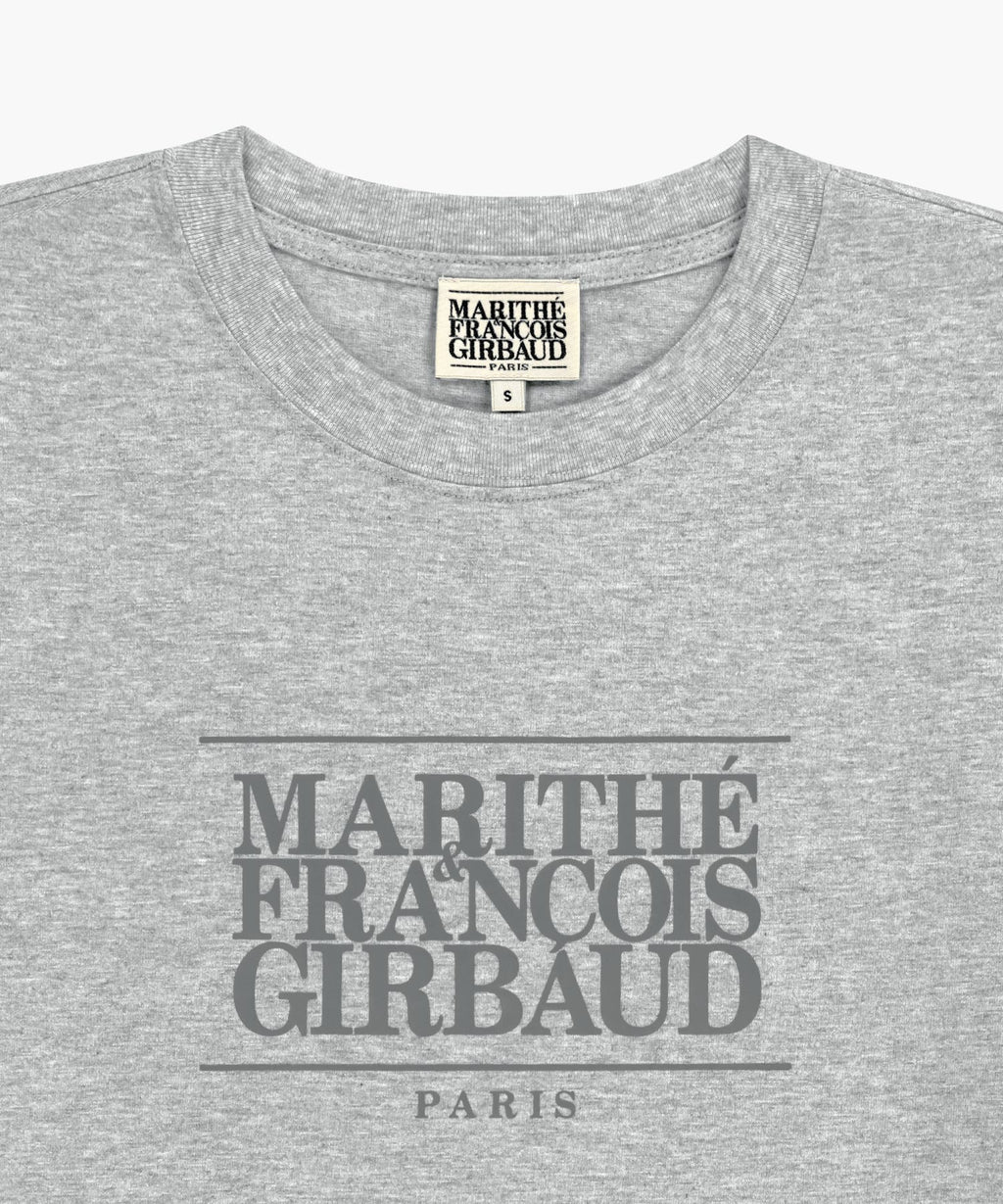 Marithe & Francois Girbaud - Classic Logo Tee (Heather Gray) product image 8 | TRAB K-Fashion Australia