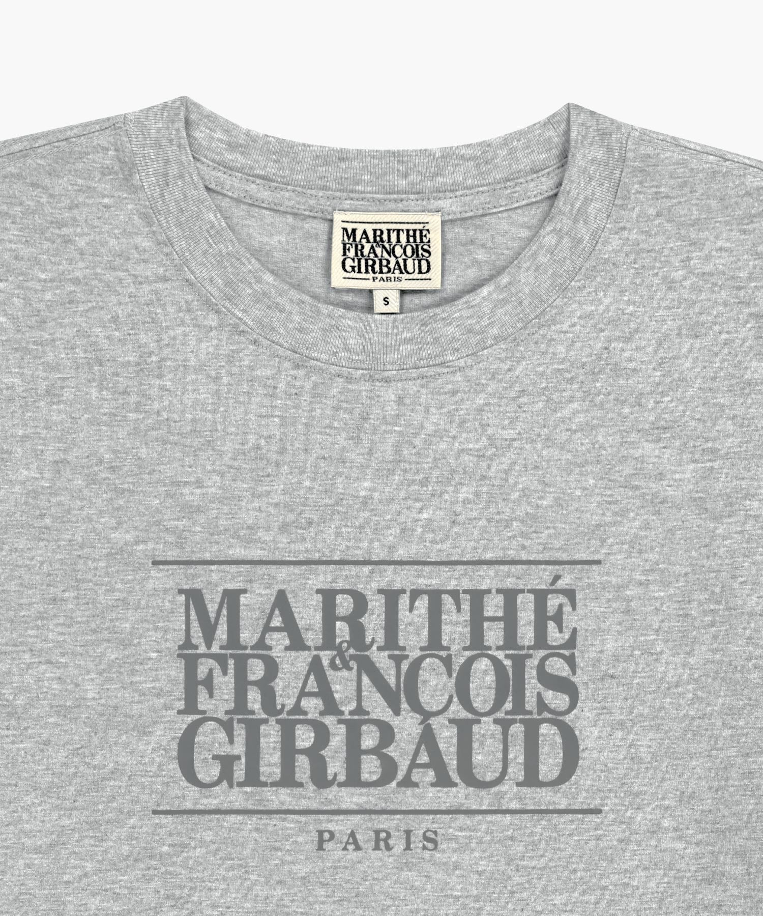 Marithe & Francois Girbaud - Classic Logo Tee (Heather Gray) product image 8 | TRAB K-Fashion Australia