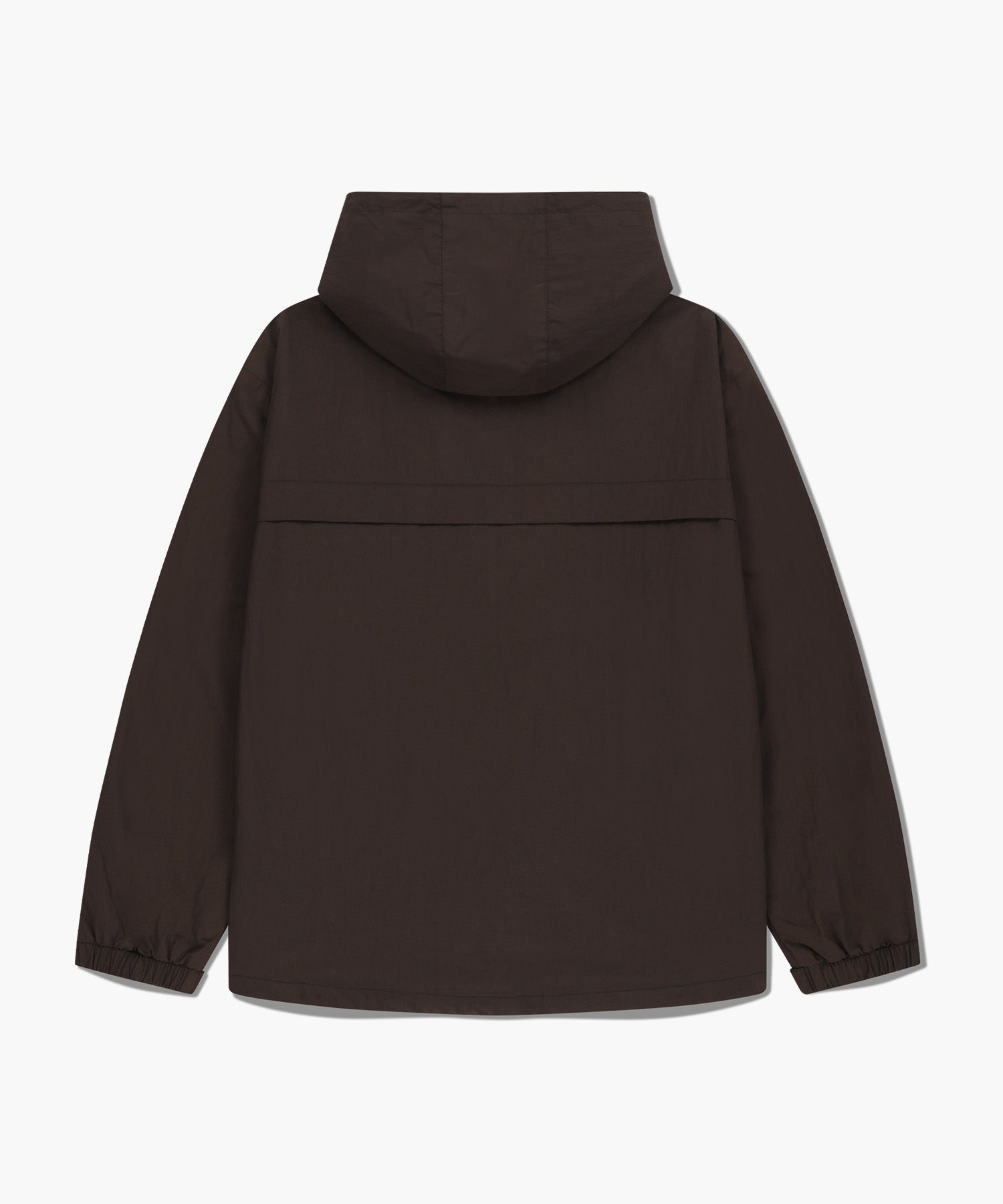 Marithe & Francois Girbaud - Classic Logo Over Fit Hooded Windbreaker (Brown) product image 8 | TRAB K-Fashion Australia