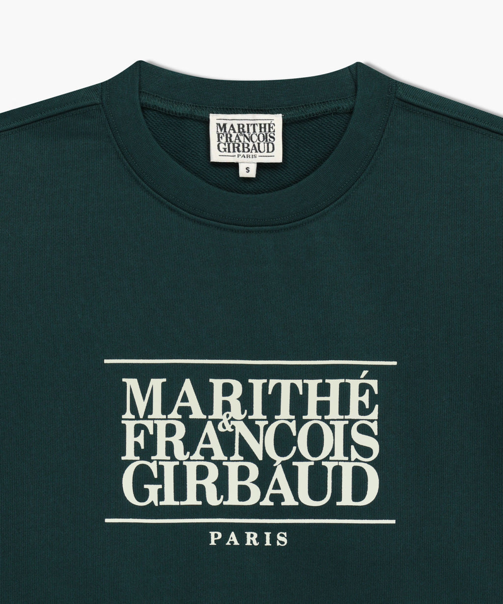 Marithe & Francois Girbaud - Classic Logo Sweatshirt (Dark Teal) product image 12 | TRAB K-Fashion Australia