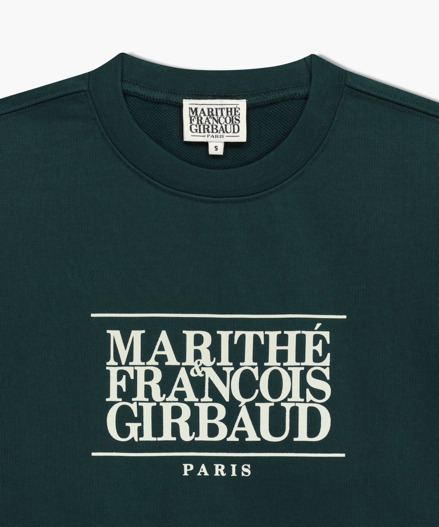Marithe & Francois Girbaud - Classic Logo Sweatshirt (Dark Teal) product image 12 | TRAB K-Fashion Australia