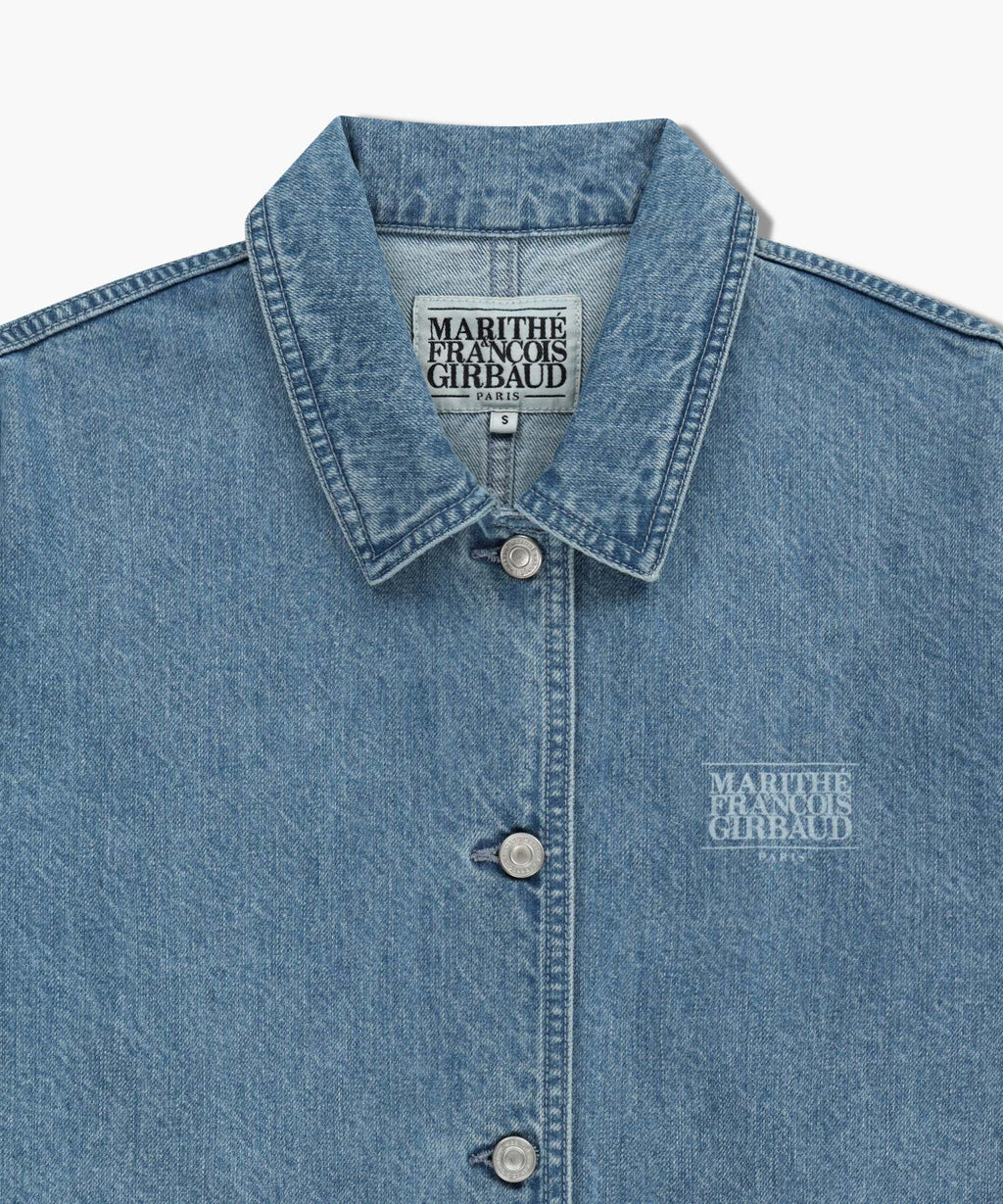 Marithe & Francois Girbaud - French Denim Work Jacket (Light Blue) product image 8 | TRAB K-Fashion Australia