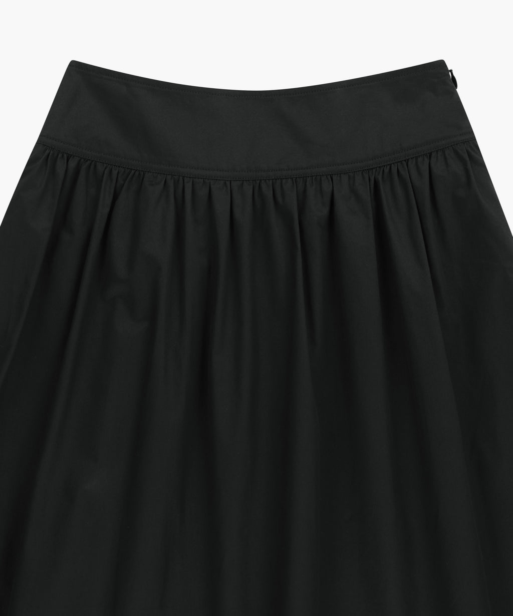 Marithe & Francois Girbaud - Cotton Waist Wrinkle Skirt (Black) product image 8 | TRAB K-Fashion Australia