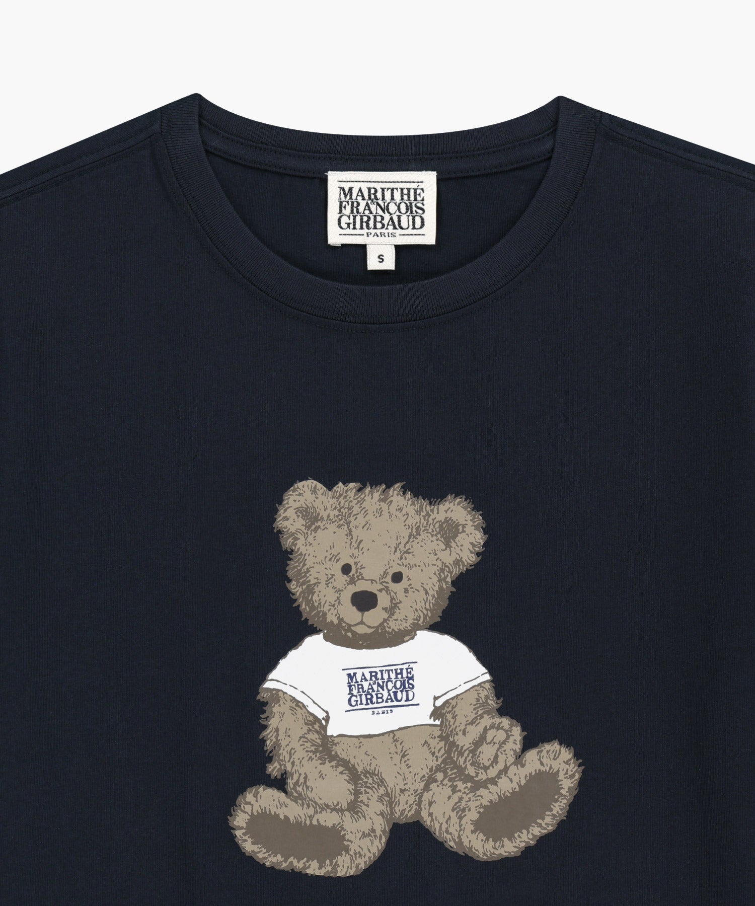 Marithe & Francois Girbaud - Doodle Bear Tee (Navy) product image 8 | TRAB K-Fashion Australia