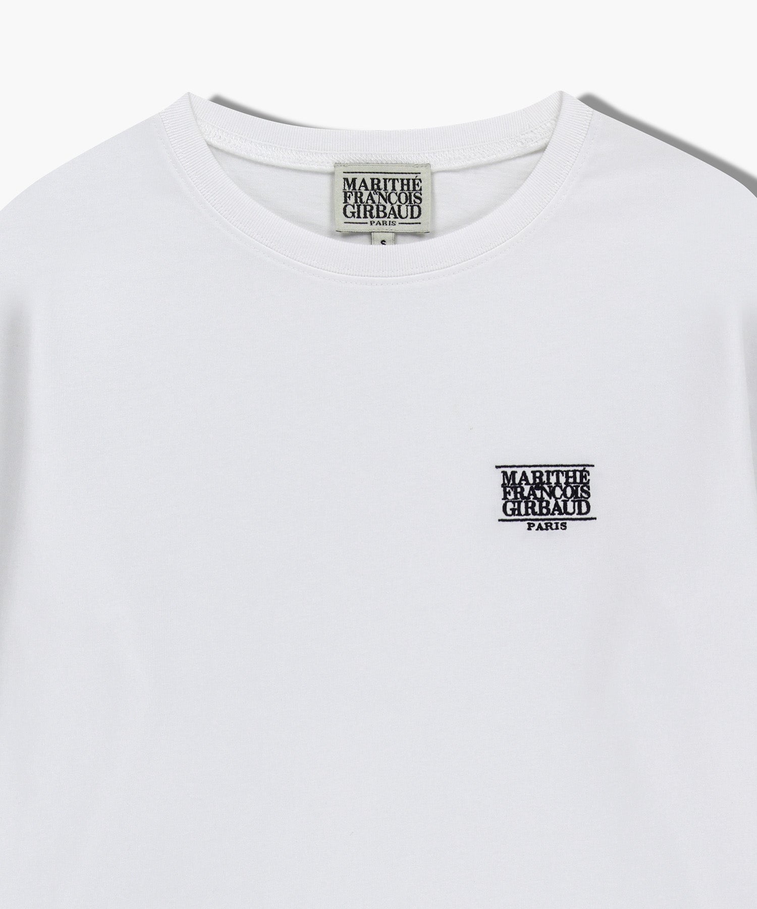 Marithe & Francois Girbaud - Classic Logo Long Sleeve (White) product image 8 | TRAB K-Fashion Australia