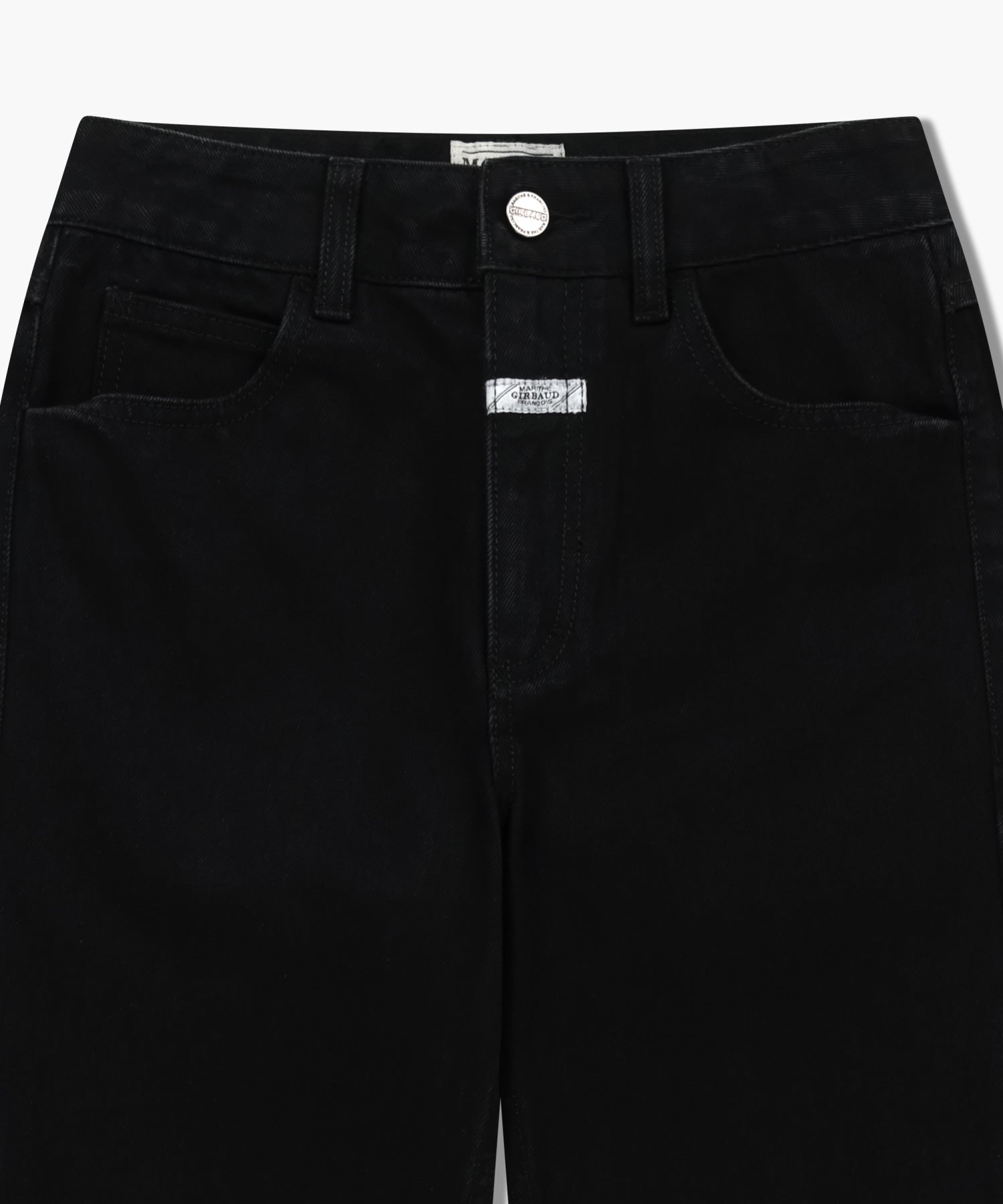 Marithe & Francois Girbaud - Slim Straight Denim Pants (Matt Black) product image 8 | TRAB K-Fashion Australia