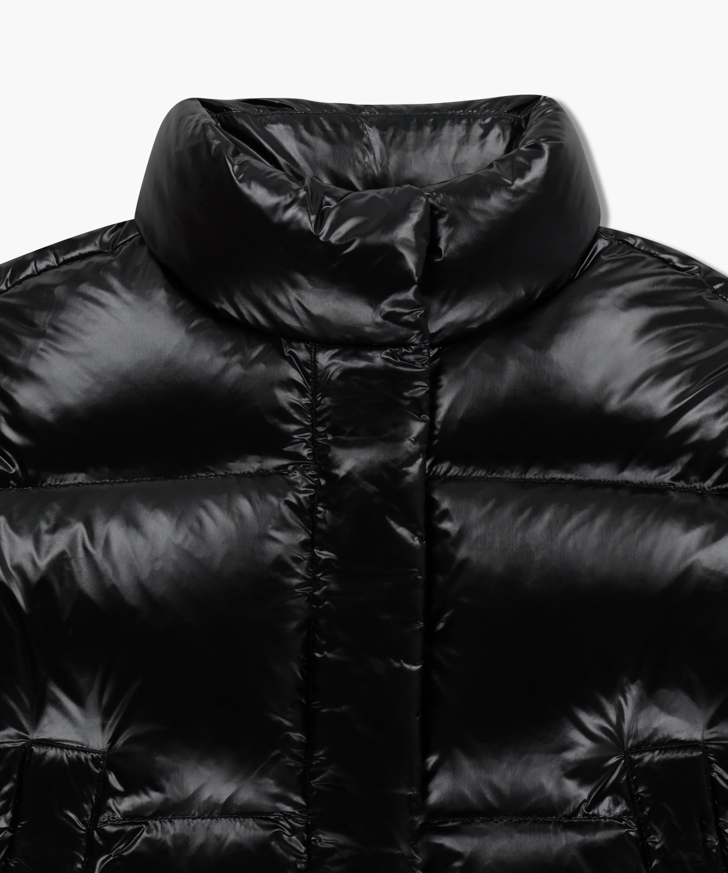 Marithe & Francois Girbaud - Glossy Crop Down Jacket (Black) product image 8 | TRAB K-Fashion Australia