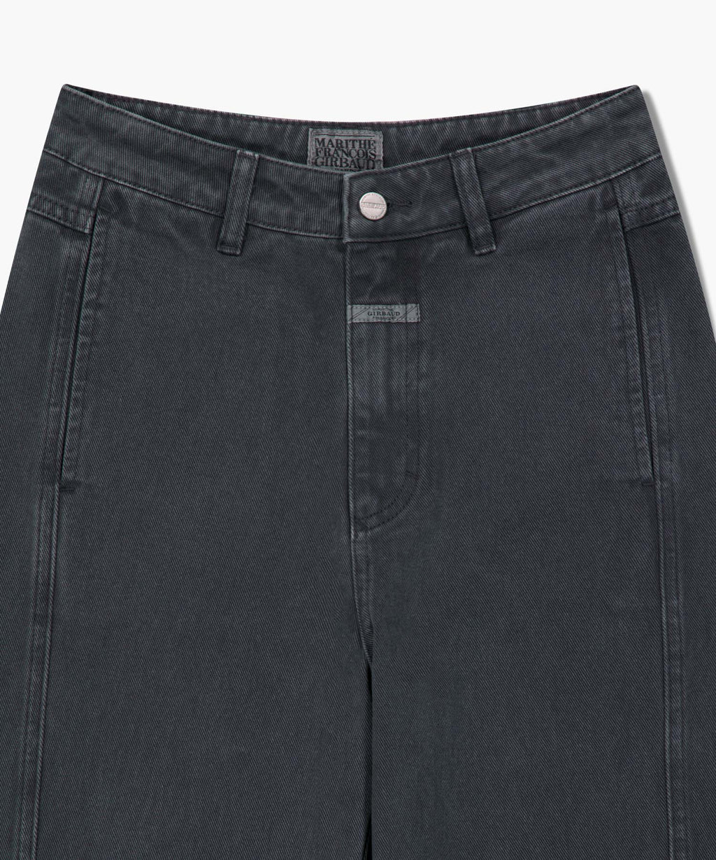 Marithe & Francois Girbaud - Paneled Denim Pants (Dark Gray) product image 8 | TRAB K-Fashion Australia
