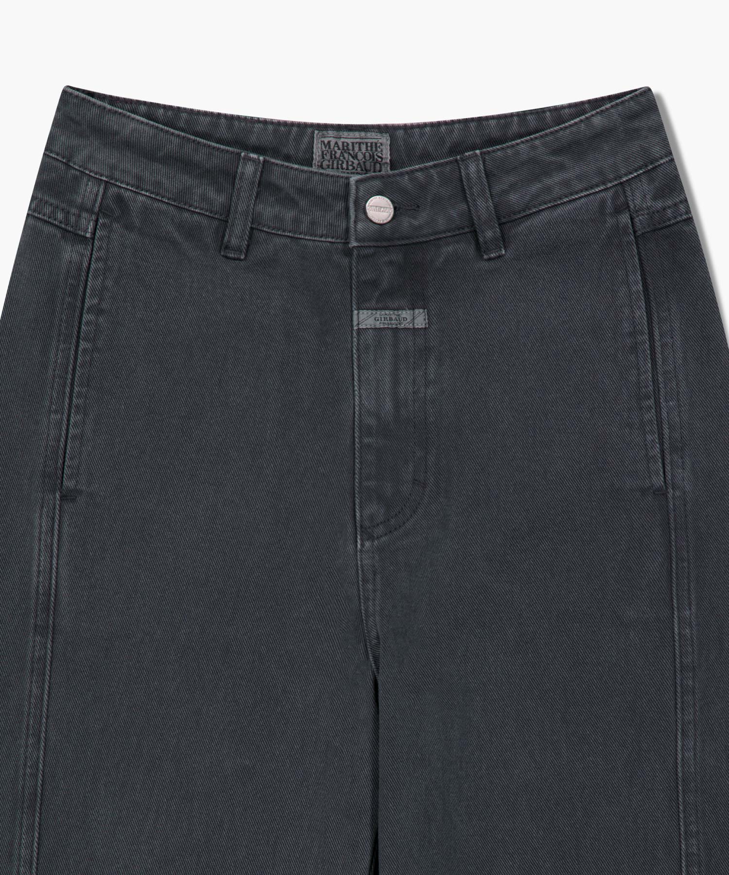 Marithe & Francois Girbaud - Paneled Denim Pants (Dark Gray) product image 8 | TRAB K-Fashion Australia