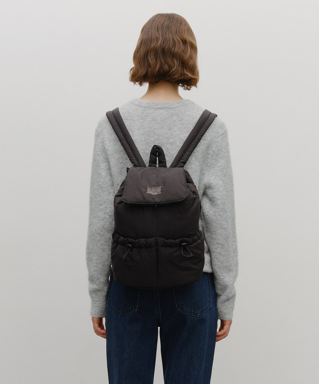 Marithe & Francois Girbaud - Classic Logo Padding Backpack (Black) product image 8 | TRAB K-Fashion Australia