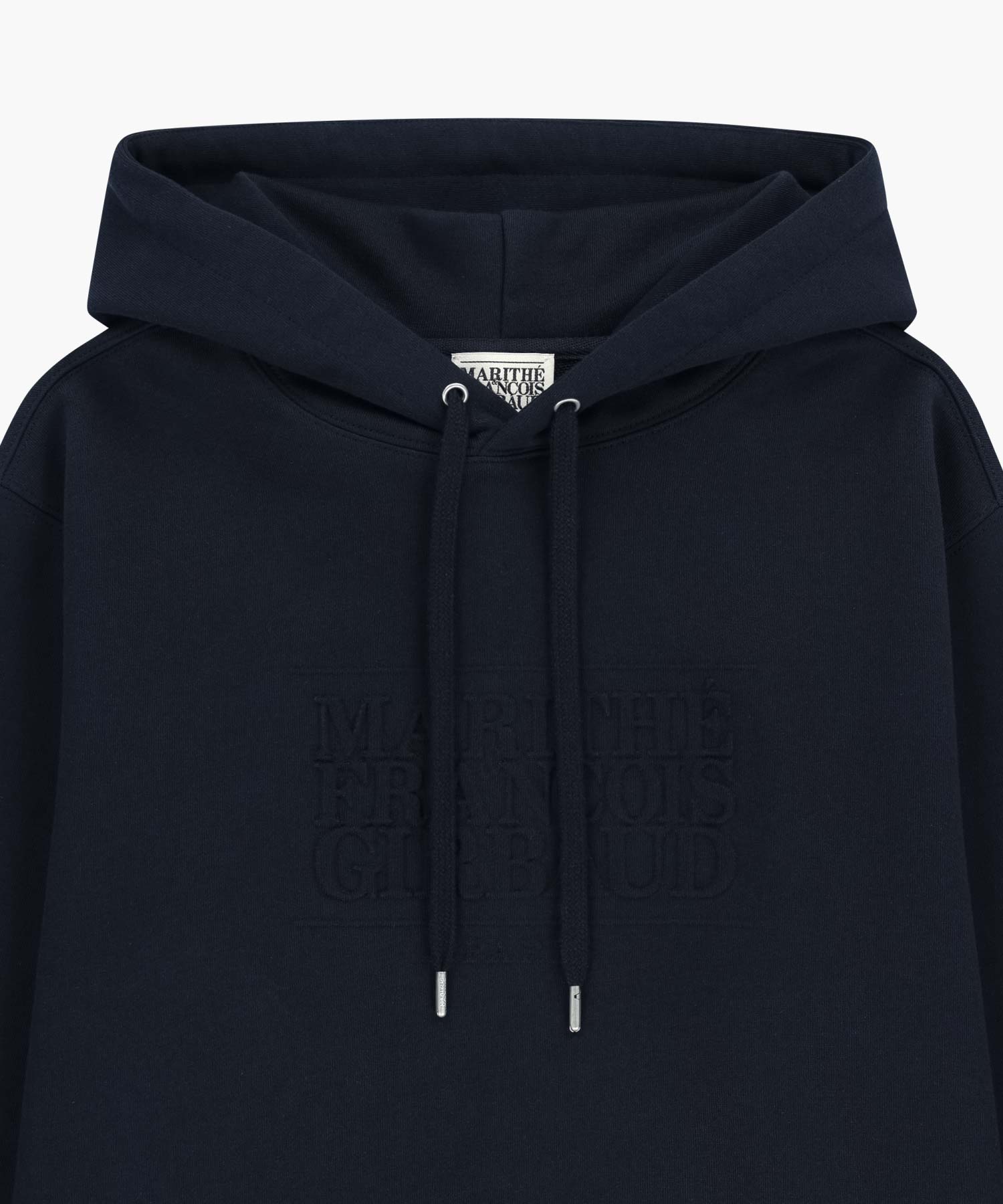 Marithe & Francois Girbaud - Embo Classic Logo Hoodie (Navy) product image 8 | TRAB K-Fashion Australia
