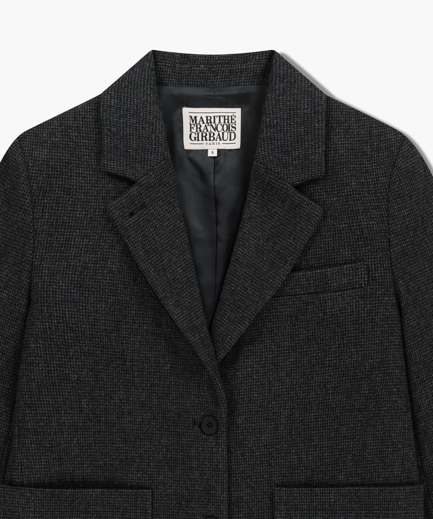 Marithe & Francois Girbaud - Wool Blazer Jacket (Charcoal) product image 11 | TRAB K-Fashion Australia