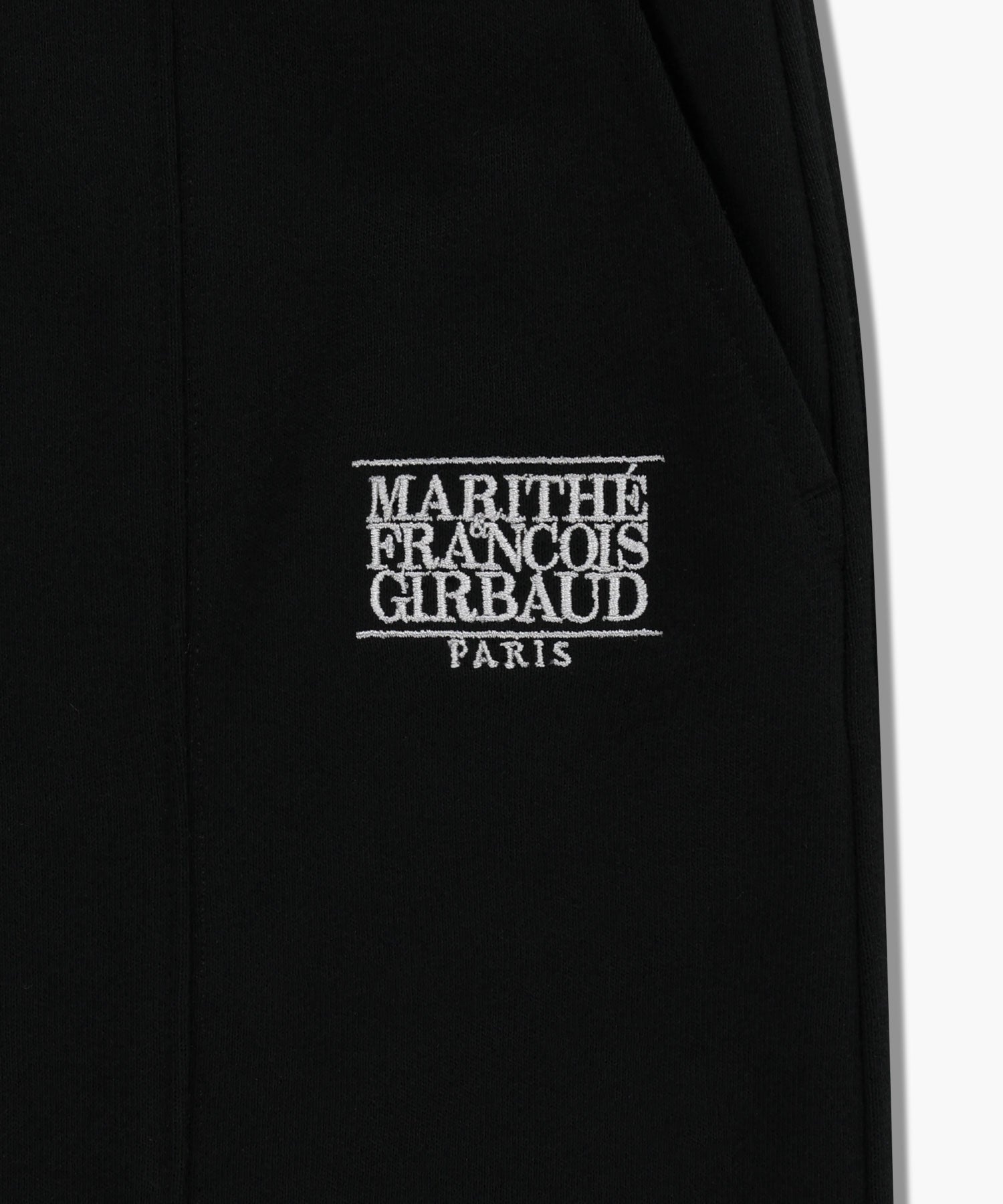 Marithe & Francois Girbaud - Embroidery Classic Logo Sweat Skirt (Black) product image 8 | TRAB K-Fashion Australia