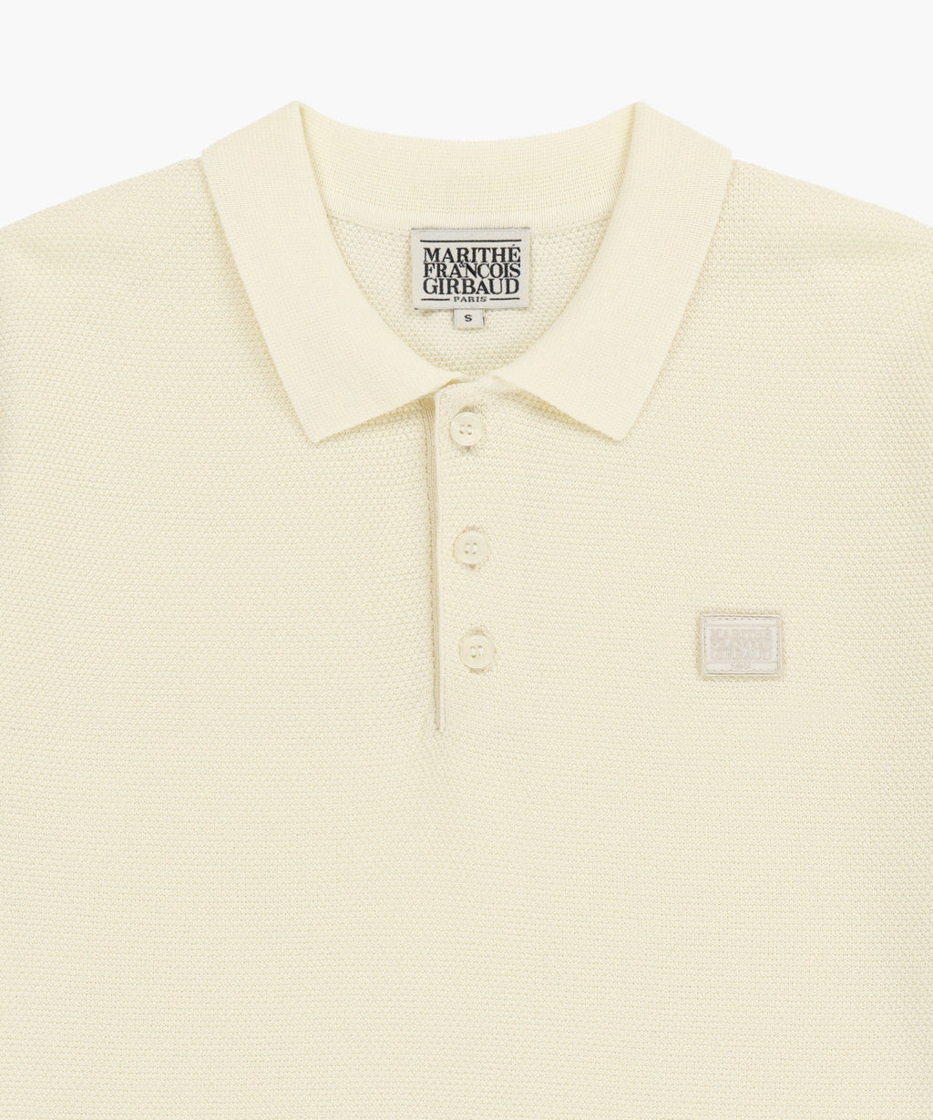 Marithe & Francois Girbaud - Cool Touch Collar Half Knit (Light Beige) product image 8 | TRAB K-Fashion Australia