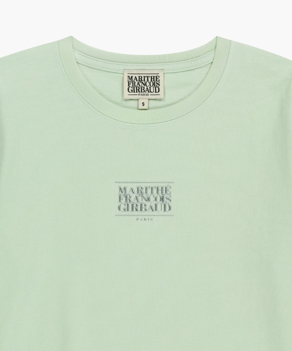 Marithe & Francois Girbaud - Small Classic Logo Tee (Light Green) product image 8 | TRAB K-Fashion Australia