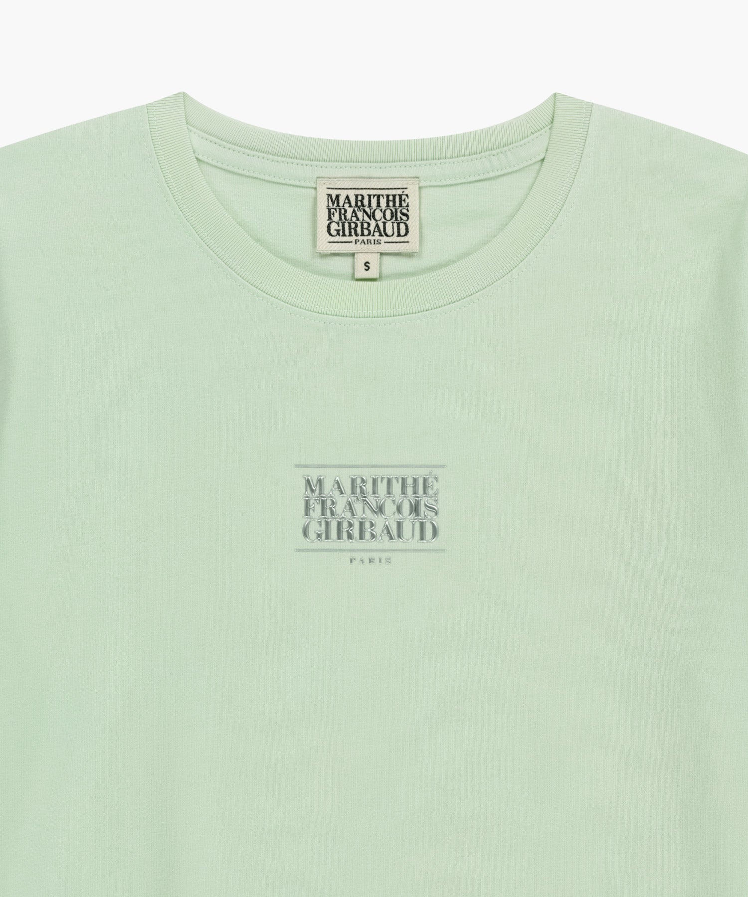 Marithe & Francois Girbaud - Small Classic Logo Tee (Light Green) product image 8 | TRAB K-Fashion Australia