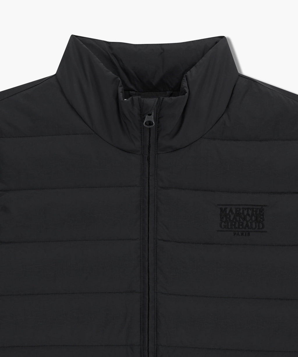 Marithe & Francois Girbaud - Classic Logo Light Down Vest (Black) product image 8 | TRAB K-Fashion Australia