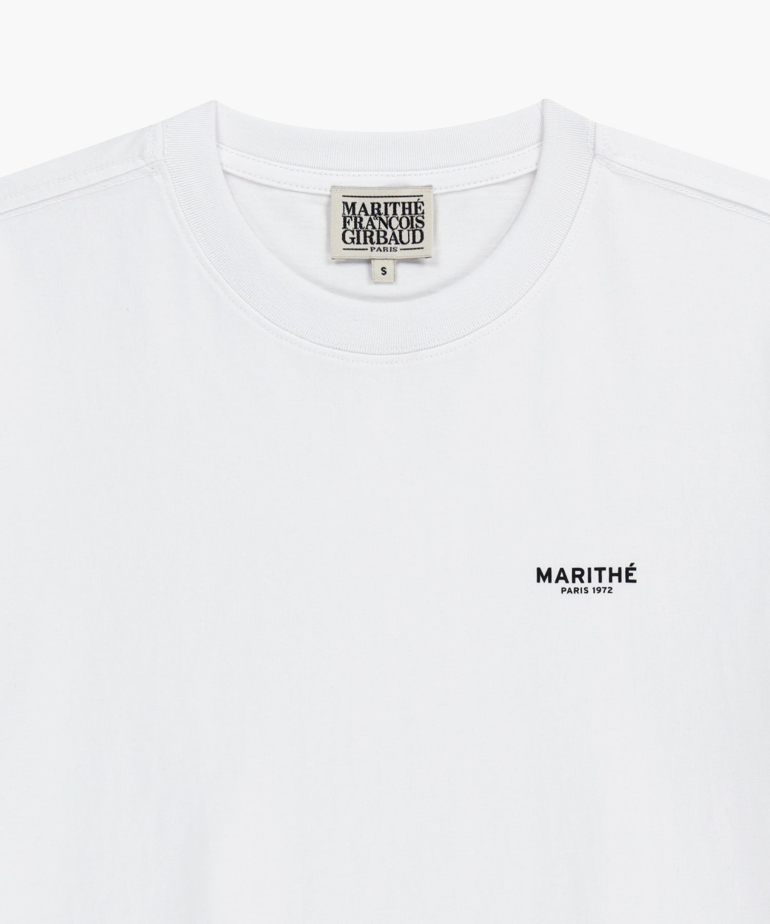 Marithe & Francois Girbaud - Small Regular Logo Tee (White) product image 8 | TRAB K-Fashion Australia
