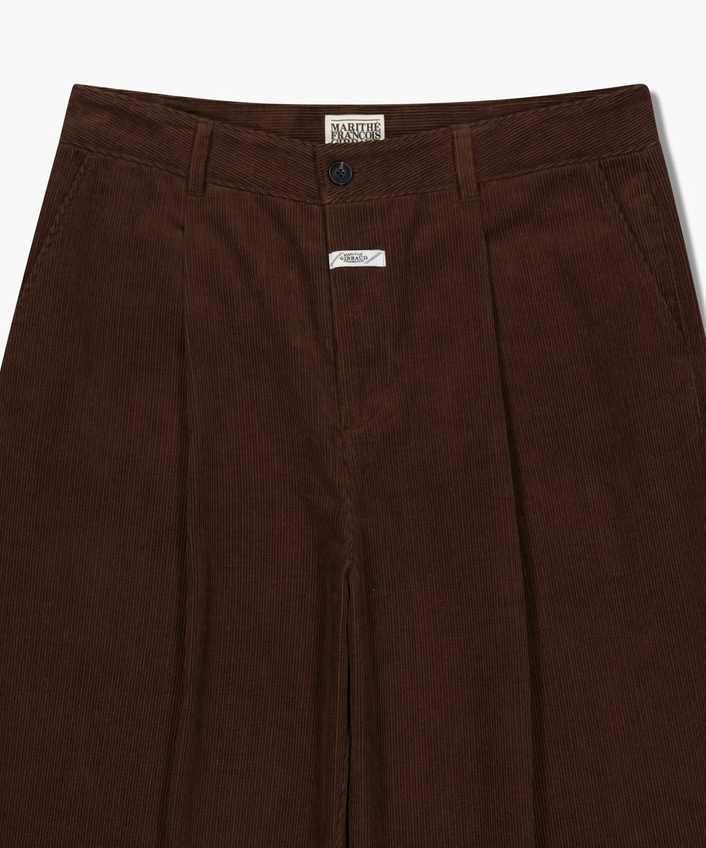Marithe & Francois Girbaud - Corduroy Pants (Brown) product image 8 | TRAB K-Fashion Australia