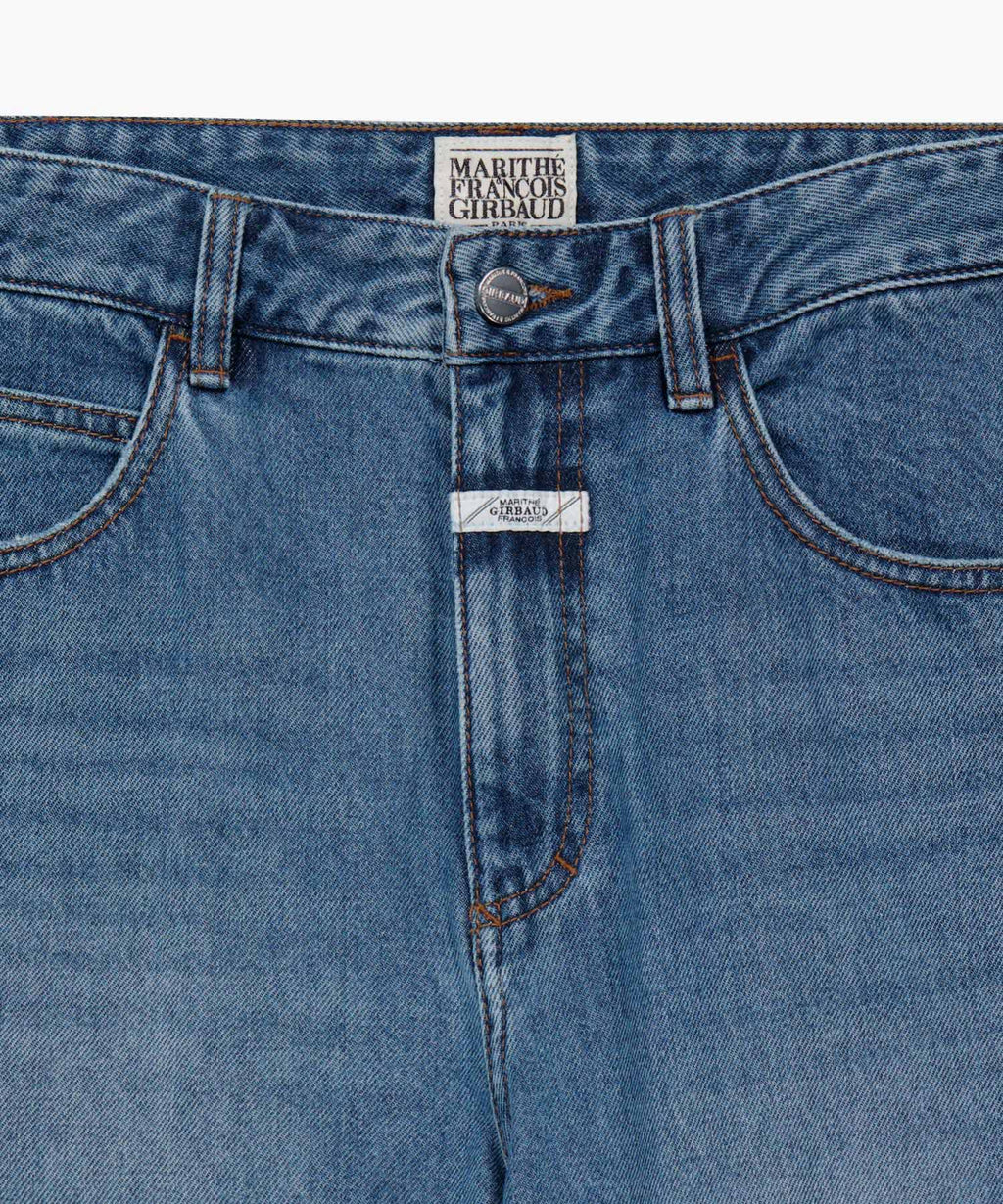 Marithe & Francois Girbaud - New M High Straight Denim Pants (Blue) product image 8 | TRAB K-Fashion Australia