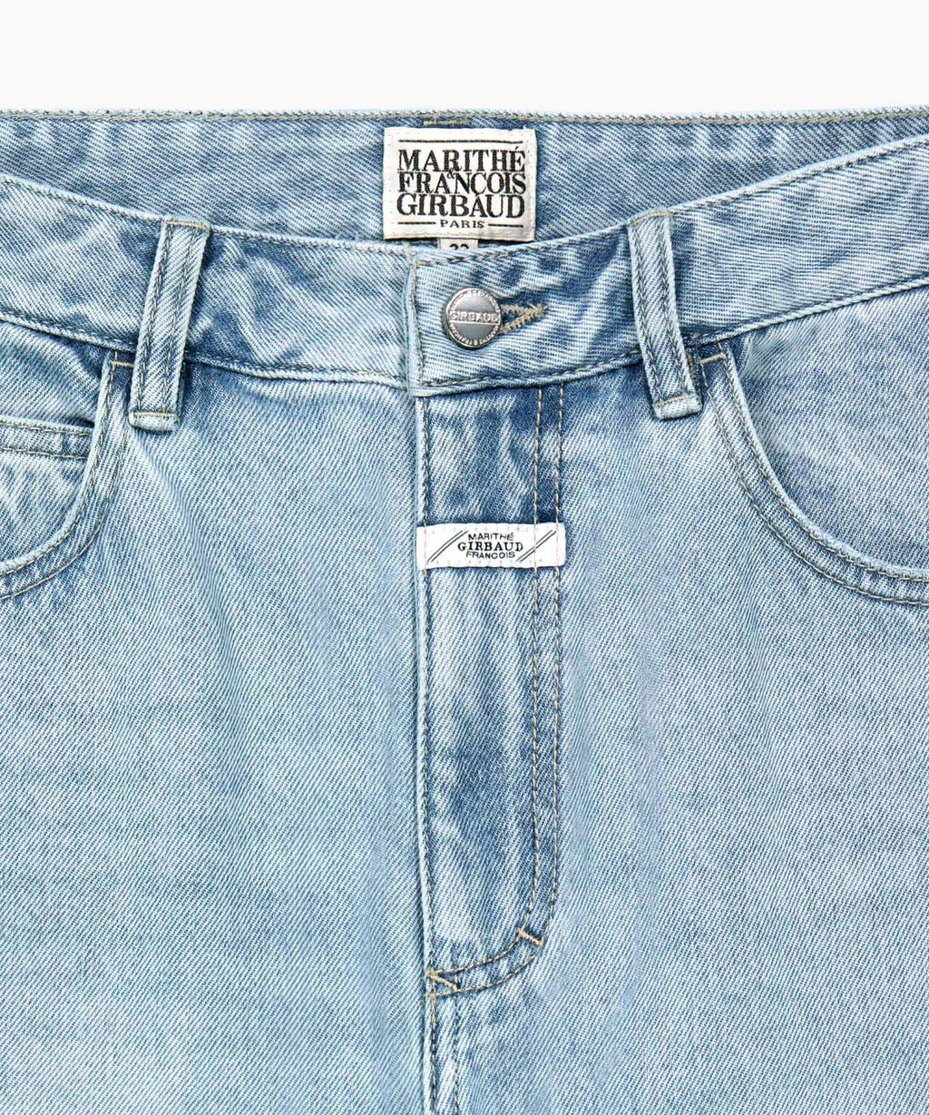 Marithe & Francois Girbaud - New M High Straight Denim Pants (Light Blue) product image 8 | TRAB K-Fashion Australia