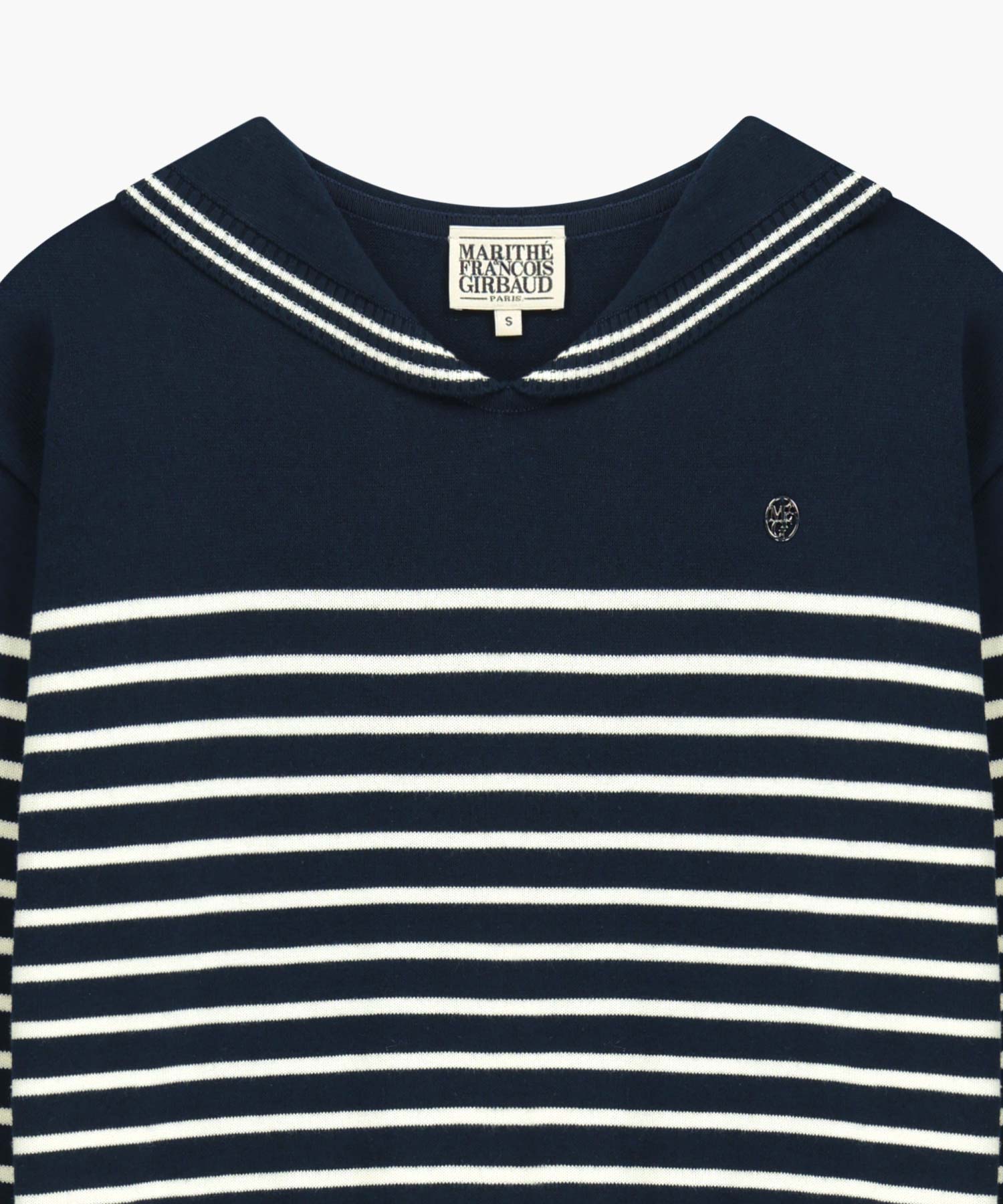 Marithe & Francois Girbaud - Sailor Knit Pullover (Navy) product image 8 | TRAB K-Fashion Australia