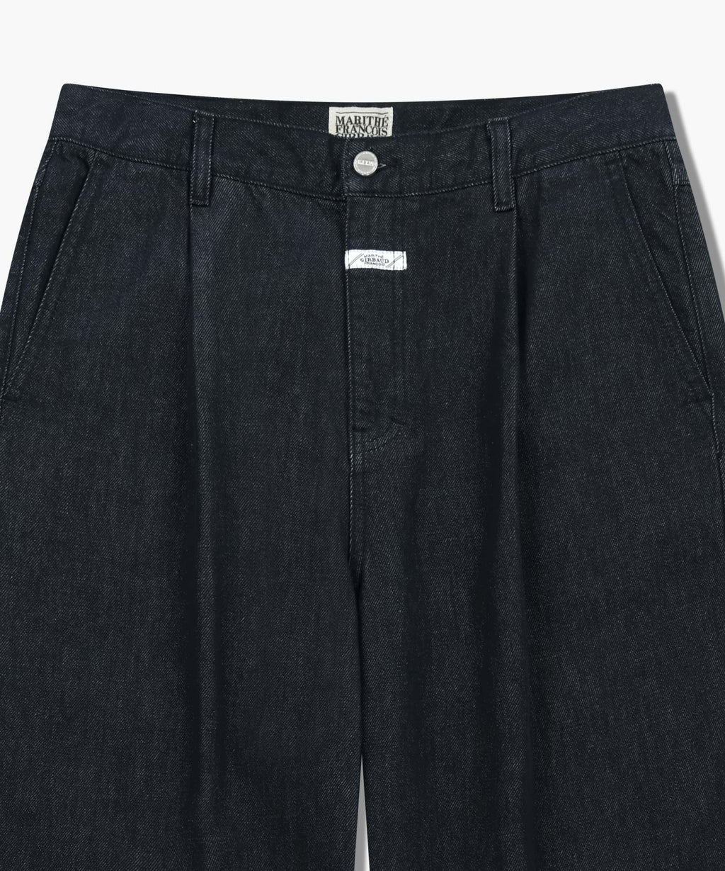 Marithe & Francois Girbaud - Wide Raw Denim Pants (Dark Blue) product image 8 | TRAB K-Fashion Australia