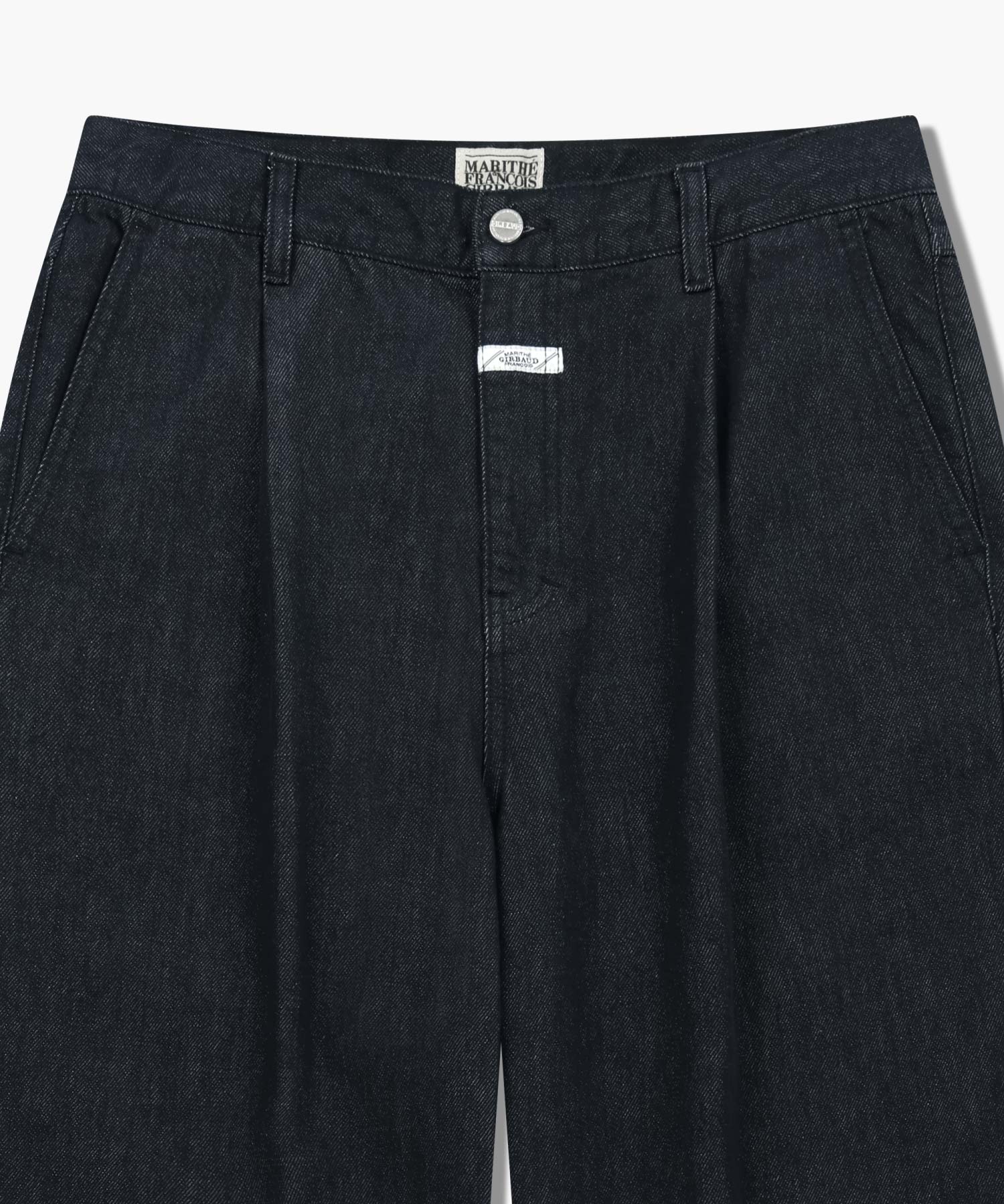 Marithe & Francois Girbaud - Wide Raw Denim Pants (Dark Blue) product image 8 | TRAB K-Fashion Australia