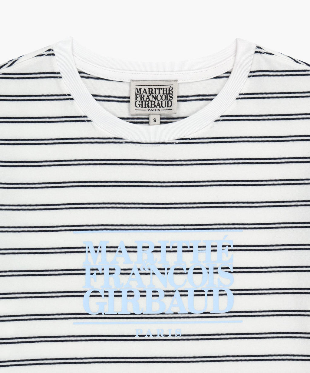 Marithe & Francois Girbaud - Classic Logo Crop Tee (Dark Navy) product image 8 | TRAB K-Fashion Australia