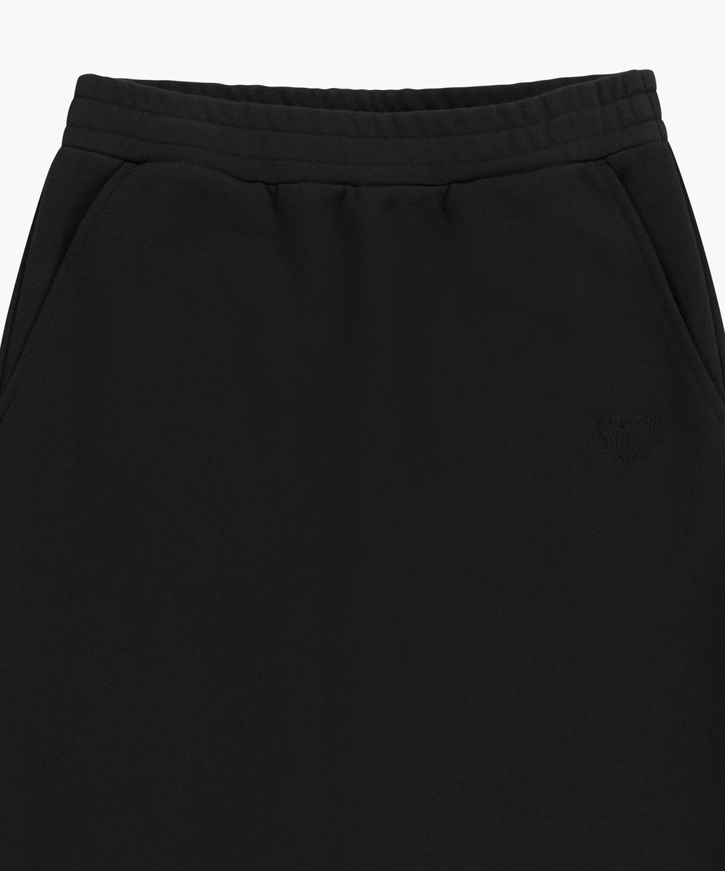 Marithe & Francois Girbaud - Classic Logo Sweat Long Skirt (Black Black) product image 8 | TRAB K-Fashion Australia