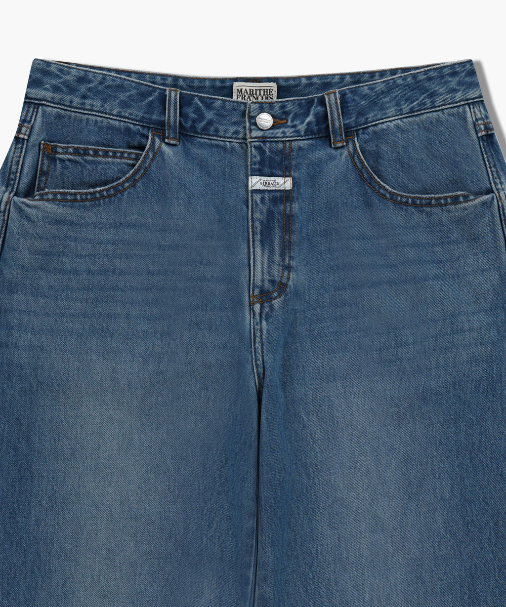 Marithe & Francois Girbaud - High Straight Denim Pants (Blue) product image 8 | TRAB K-Fashion Australia