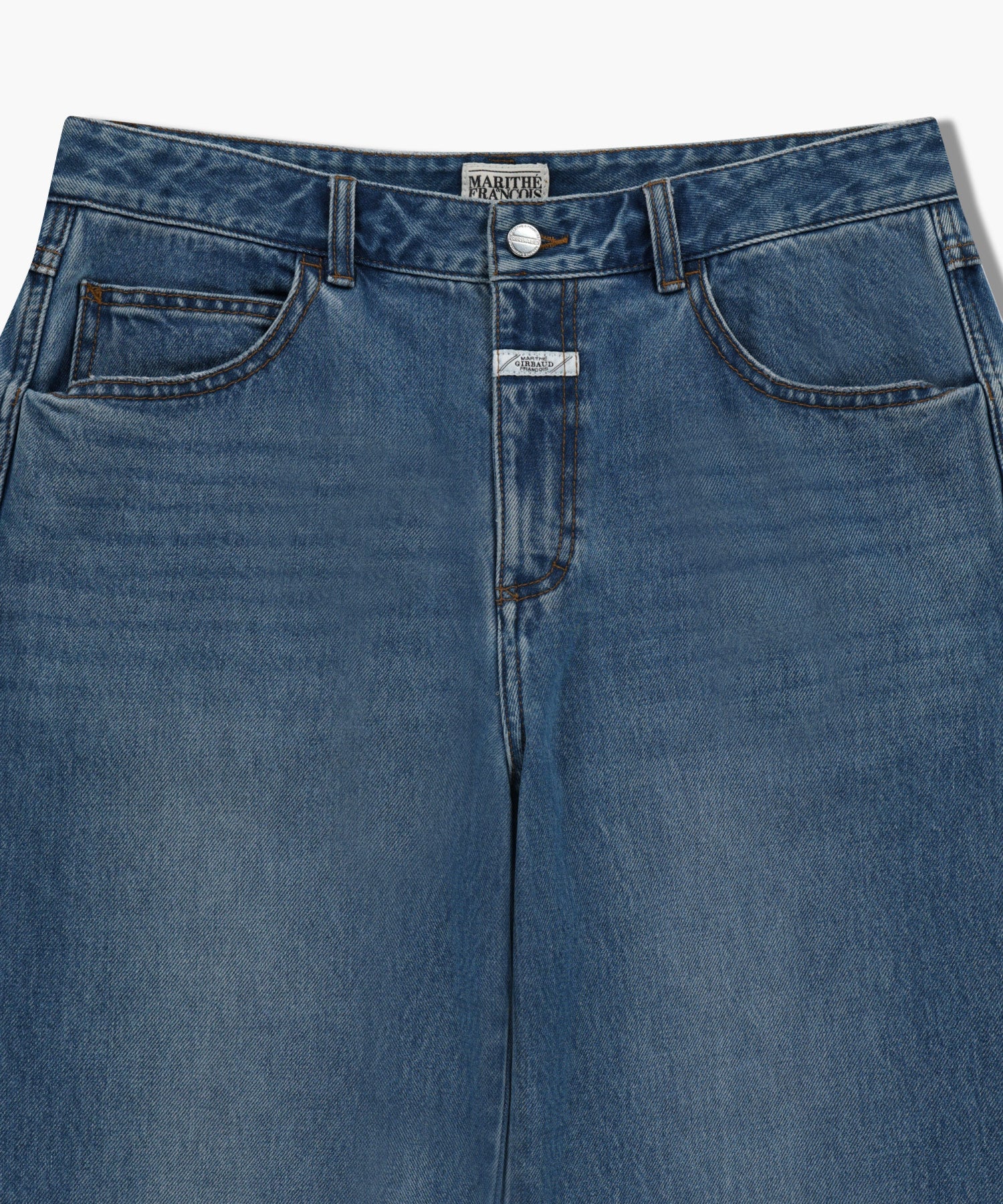 Marithe & Francois Girbaud - High Straight Denim Pants (Blue) product image 8 | TRAB K-Fashion Australia