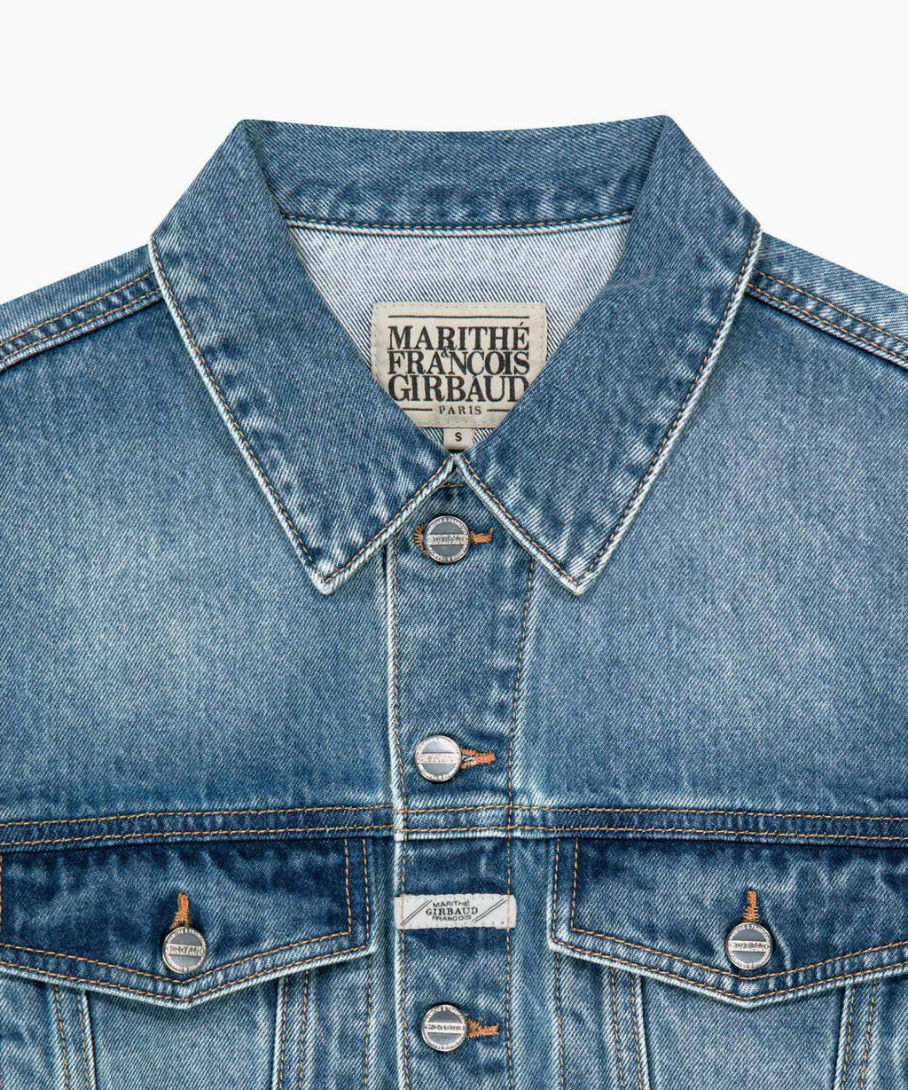 Marithe & Francois Girbaud - Denim Trucker Jacket (Light Blue) product image 8 | TRAB K-Fashion Australia