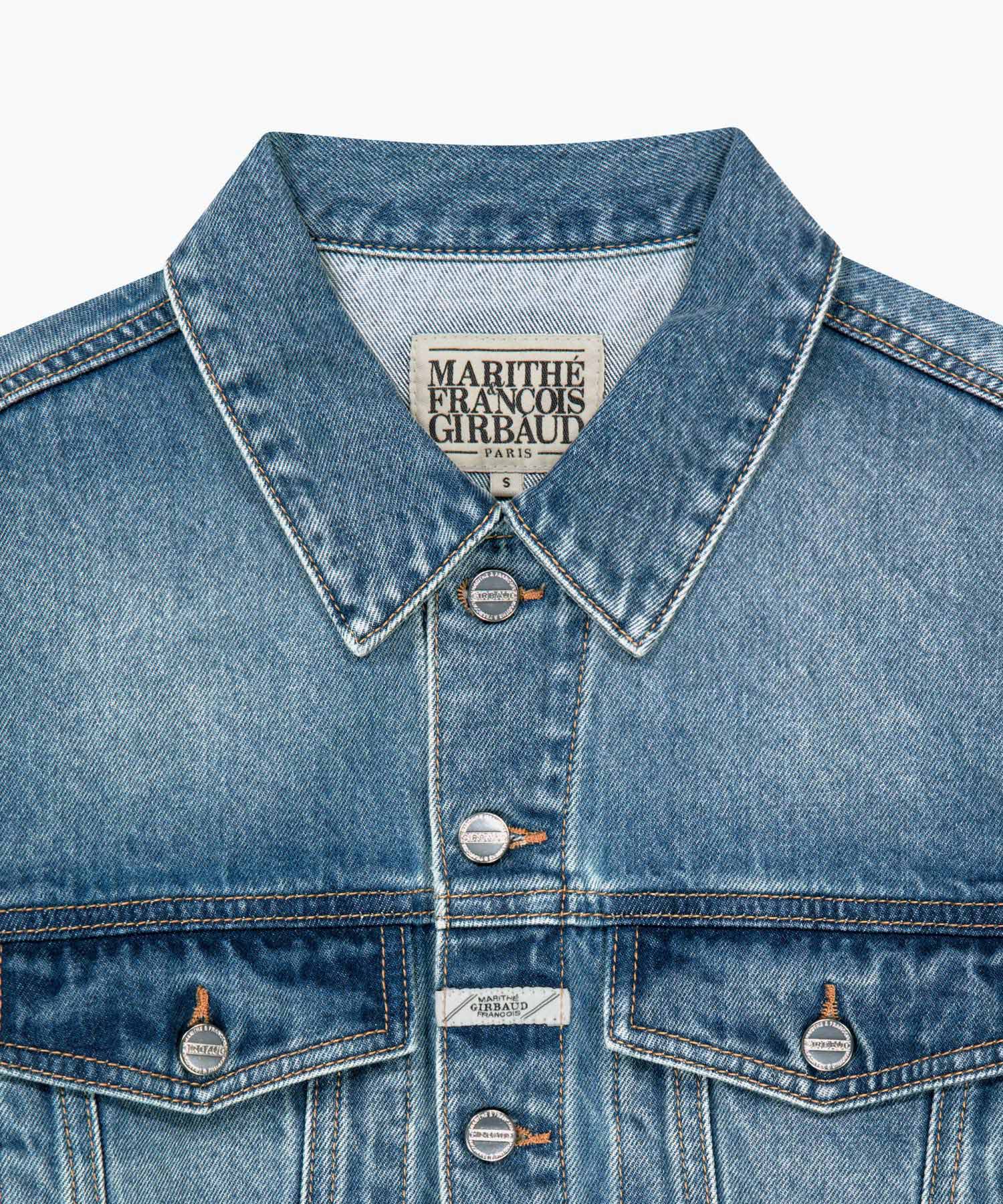 Marithe & Francois Girbaud - Denim Trucker Jacket (Light Blue) product image 8 | TRAB K-Fashion Australia