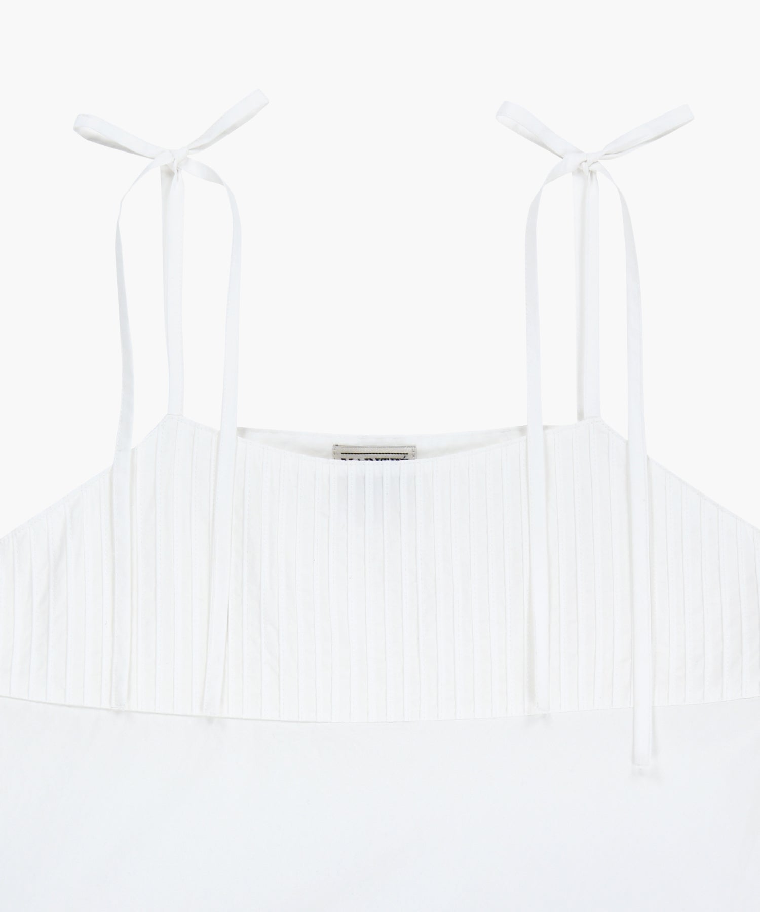 Marithe & Francois Girbaud - Pintuck Camisole Blouse (White) product image 8 | TRAB K-Fashion Australia