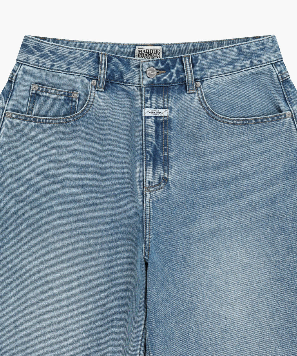 Marithe & Francois Girbaud - Bermuda Denim Pants (Light Blue) product image 8 | TRAB K-Fashion Australia