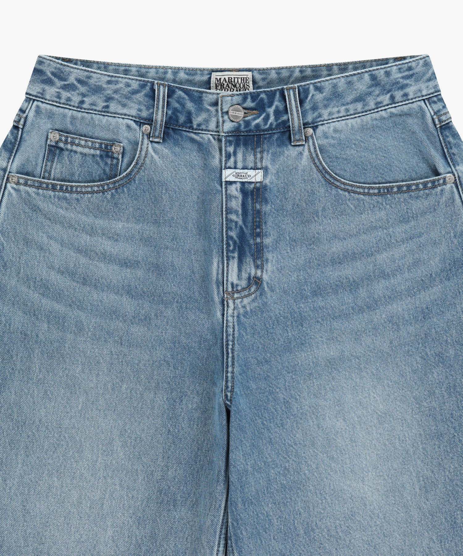 Marithe & Francois Girbaud - Bermuda Denim Pants (Light Blue) product image 8 | TRAB K-Fashion Australia