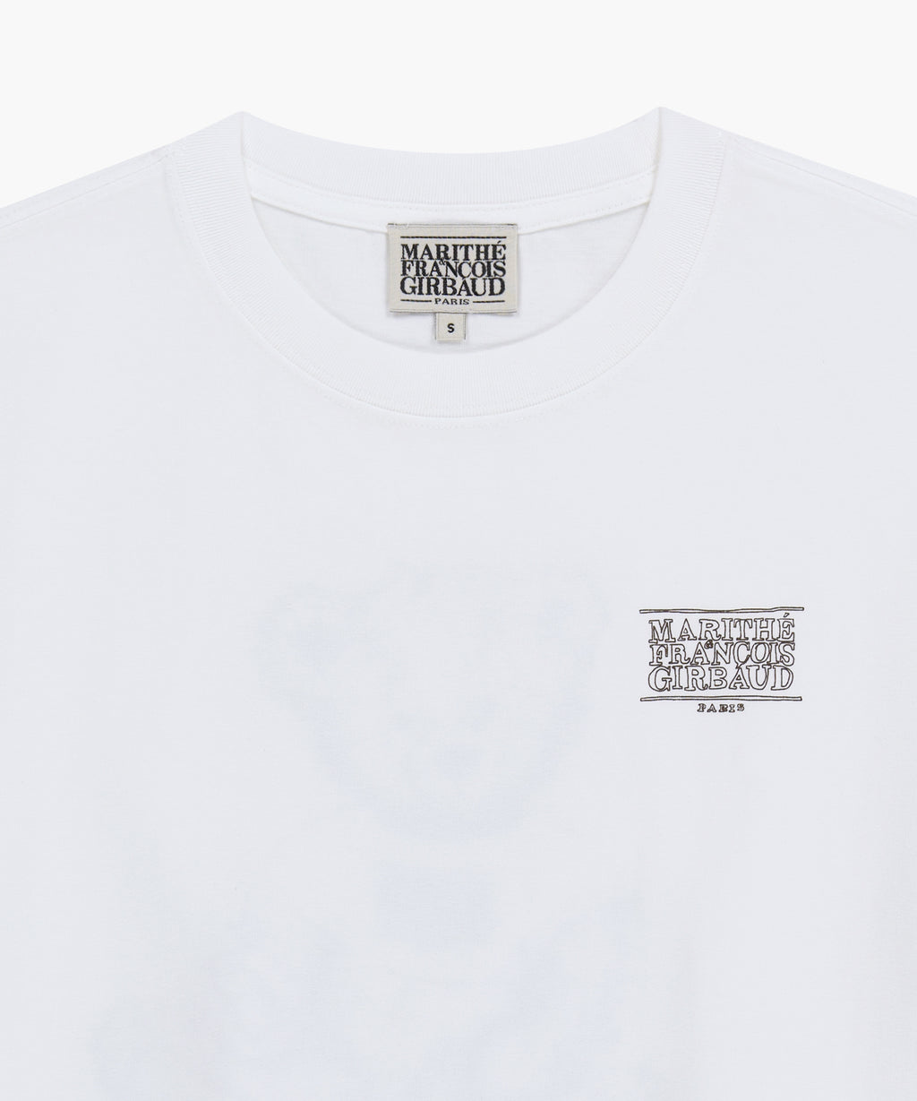 Marithe & Francois Girbaud - Doodle Bear Tee (White) product image 8 | TRAB K-Fashion Australia