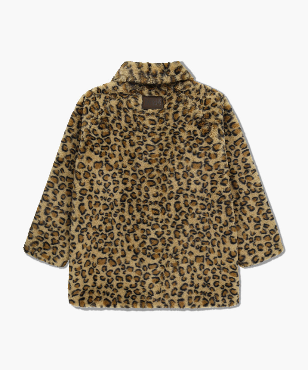 Marithe & Francois Girbaud - Mid Shearling Fur Coat (Brown) product image 8 | TRAB K-Fashion Australia