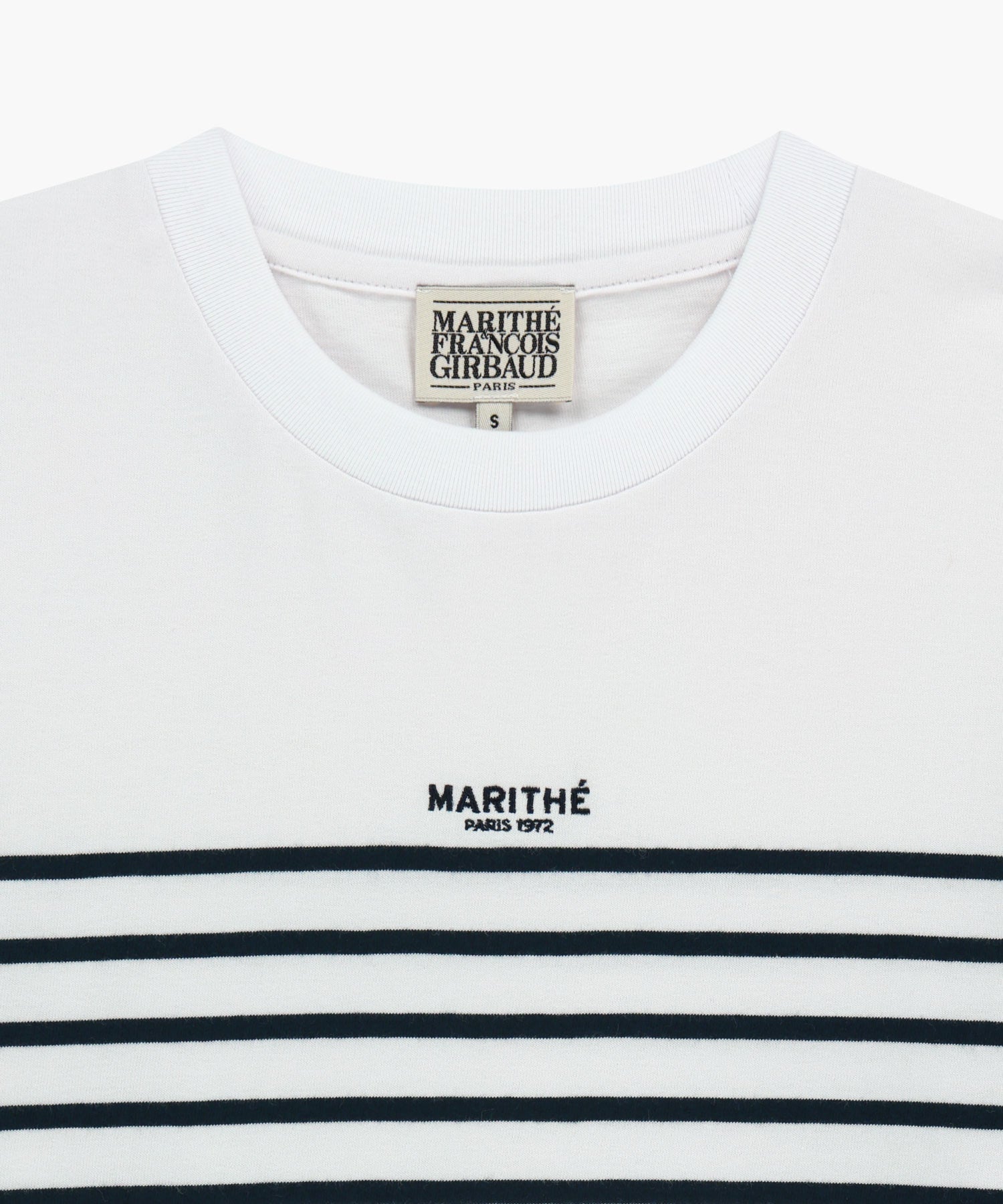Marithe & Francois Girbaud - Block Stripe Long Sleeve Tee (Navy) product image 11 | TRAB K-Fashion Australia